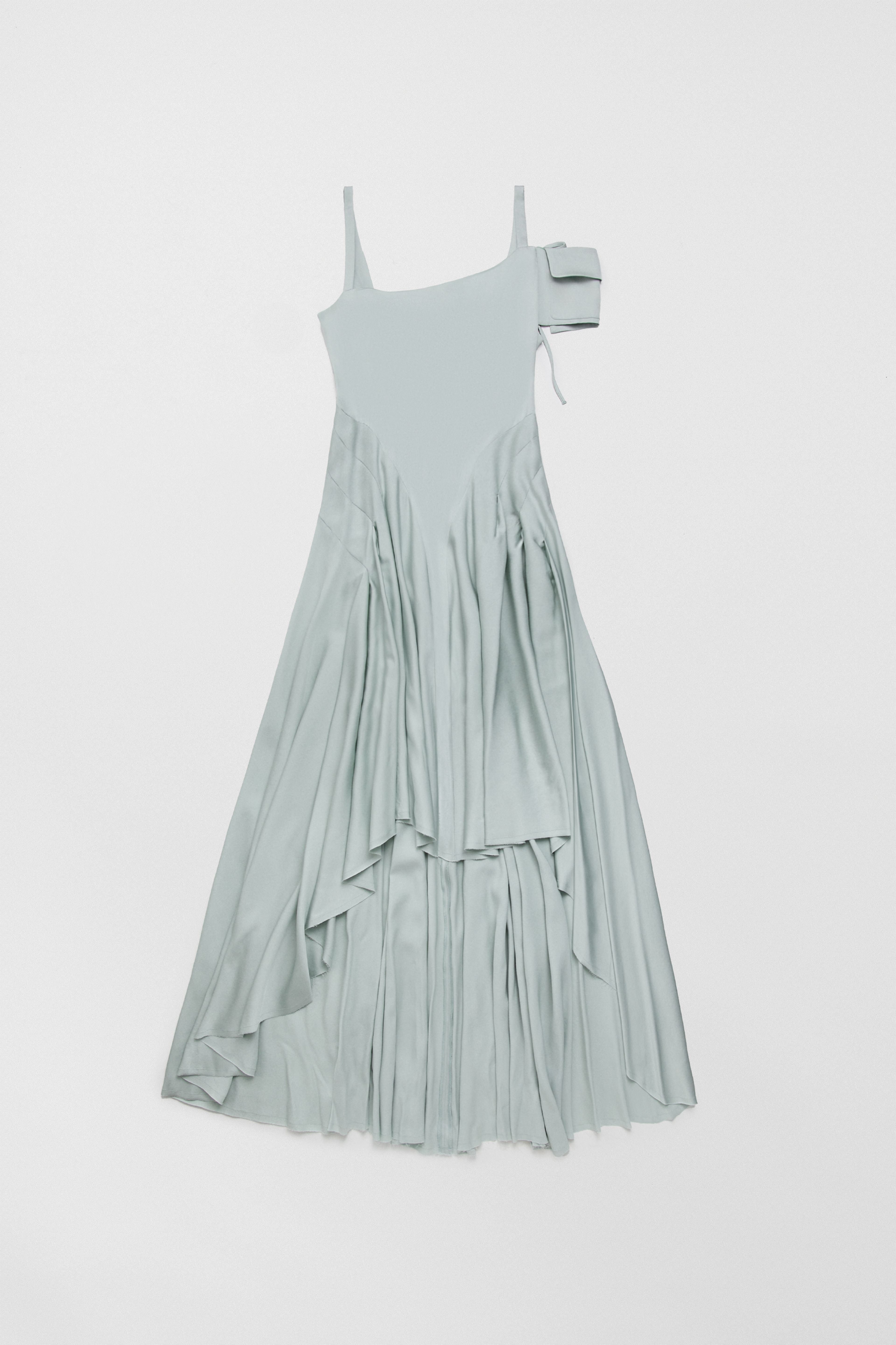 Rekka Mint Long Dress | Miista | Designed & Handmade in Europe