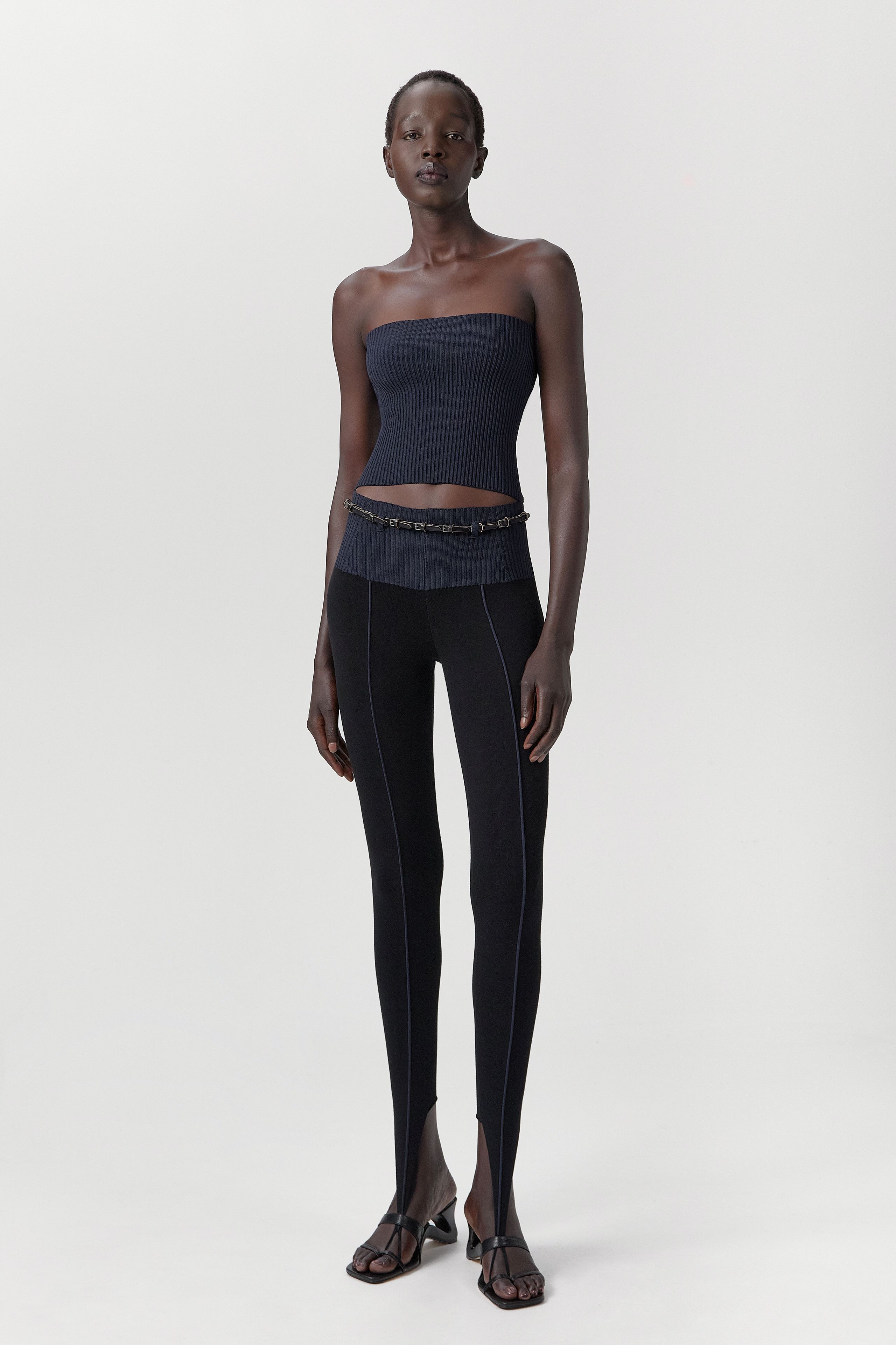 Bridget Jumpsuit - Black Viscose Knit | Miista | Designed & Handmade in Europe