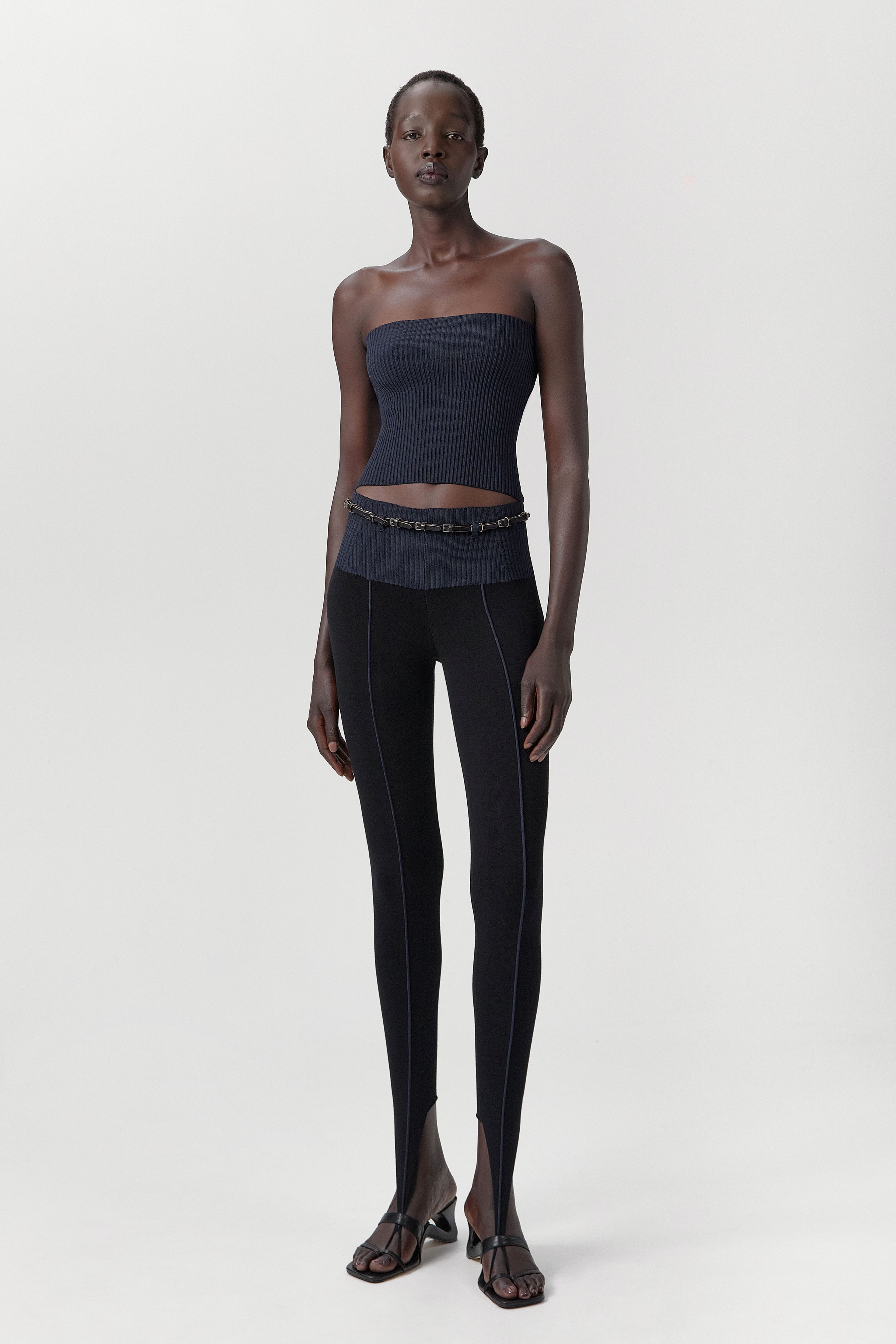 Bridget Jumpsuit - Black Viscose Knit | Miista | Designed & Handmade in Europe