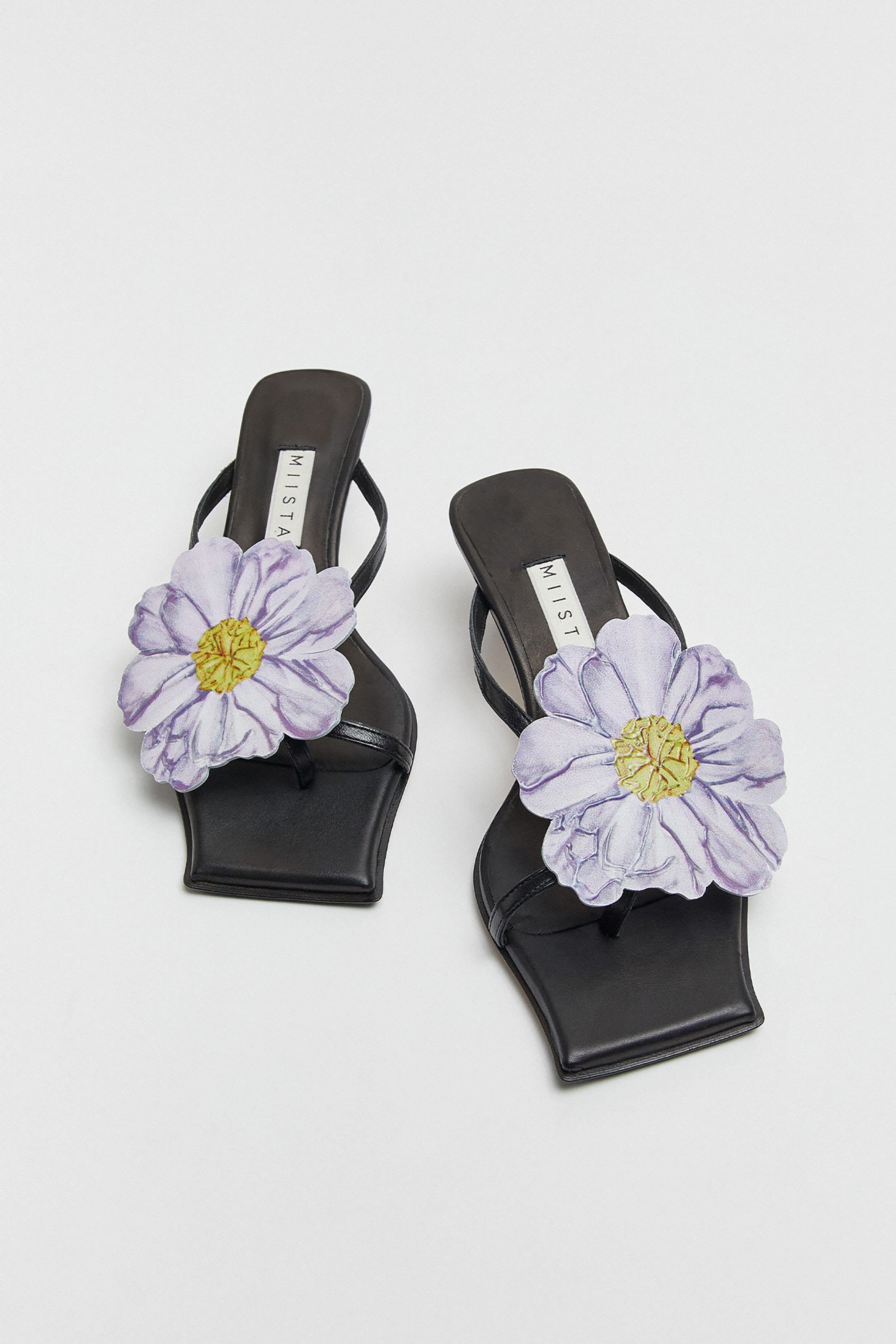 Lourdes Black Sandals | Designed & Handmade in Europe