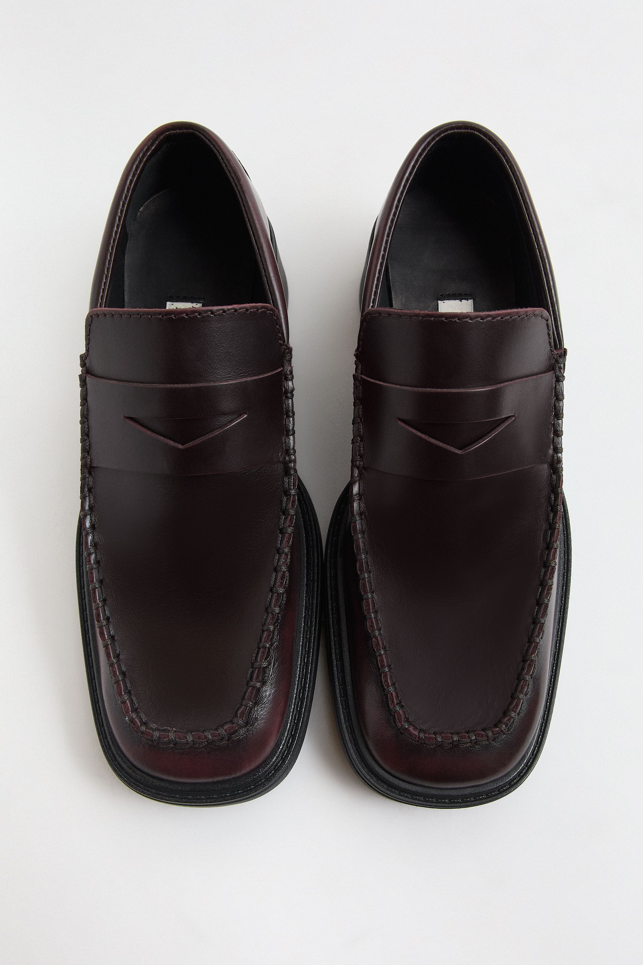 Eralia Loafers - Burgundy Leather | Miista | Designed & Handmade in Europe