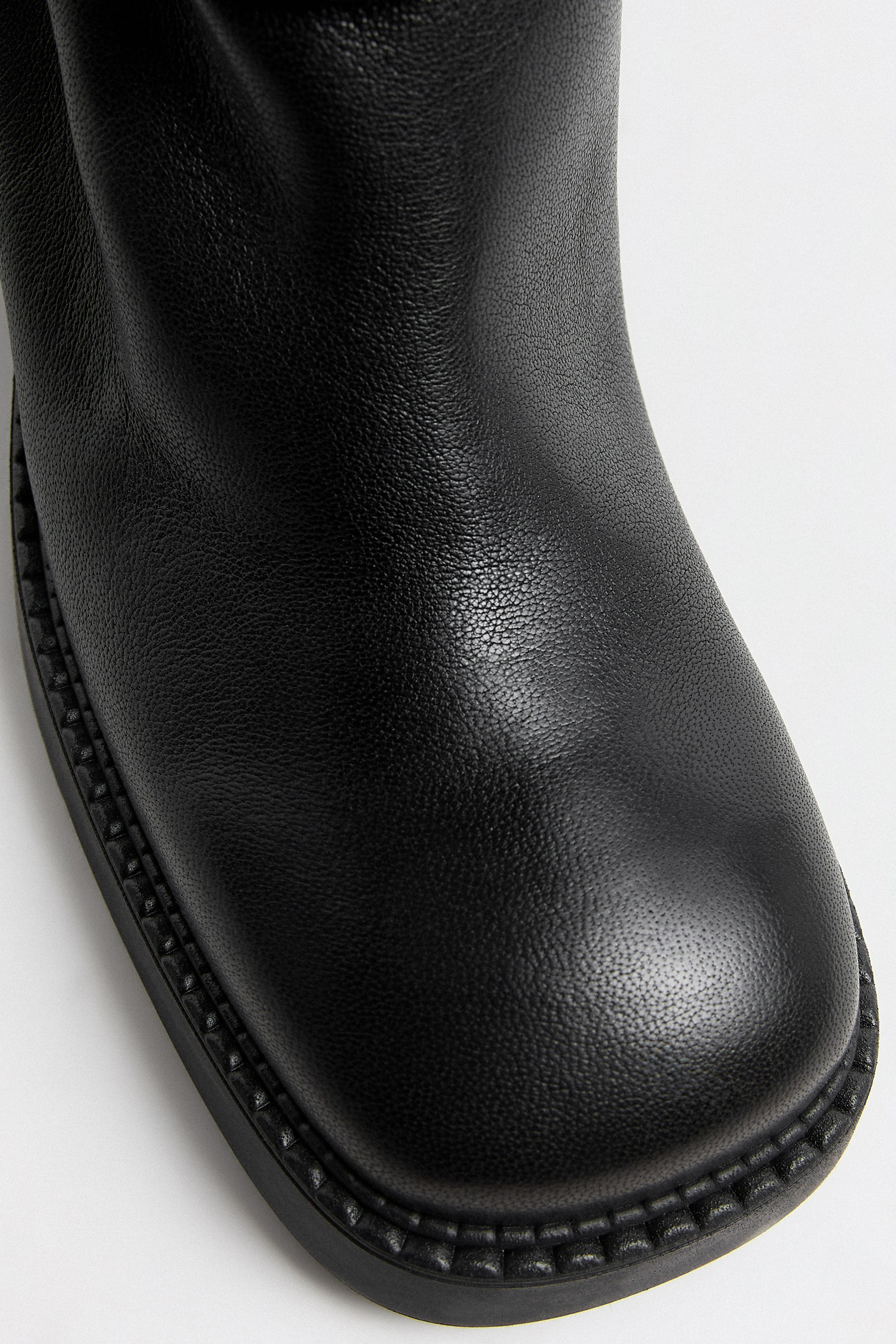 Janina Boots - Black Leather | Miista | Designed & Handmade in Europe