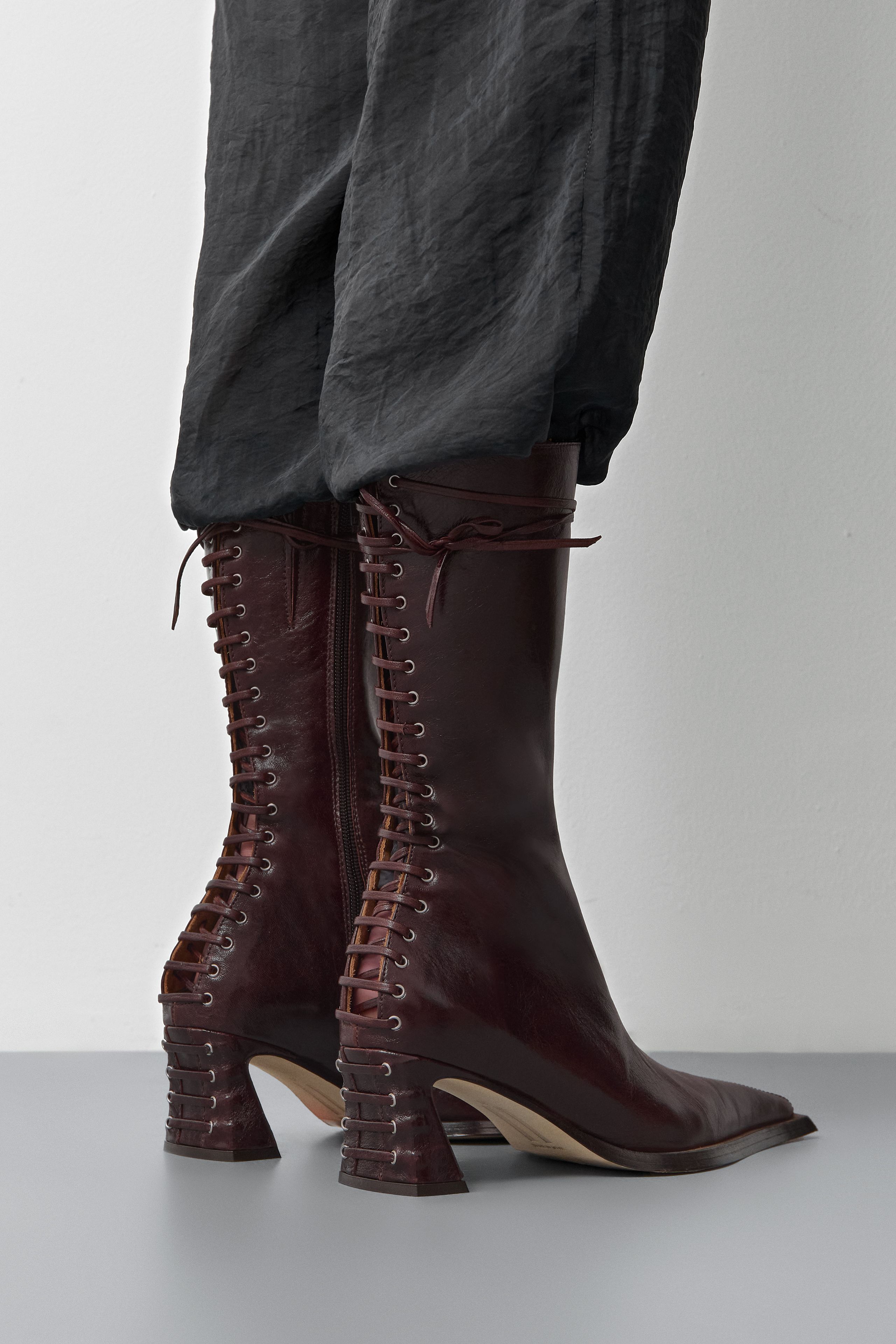 Shelley Boots - Brown Leather | Miista