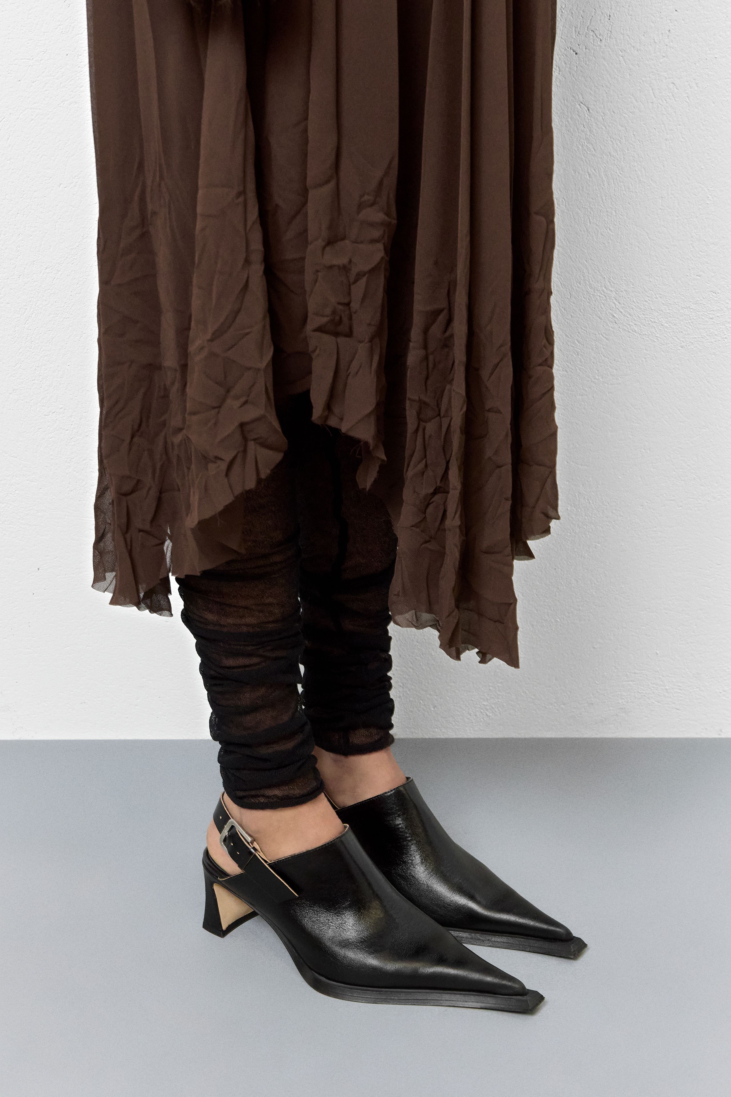 Inma Black Buckled Mules | Miista | Designed & Handmade in Europe