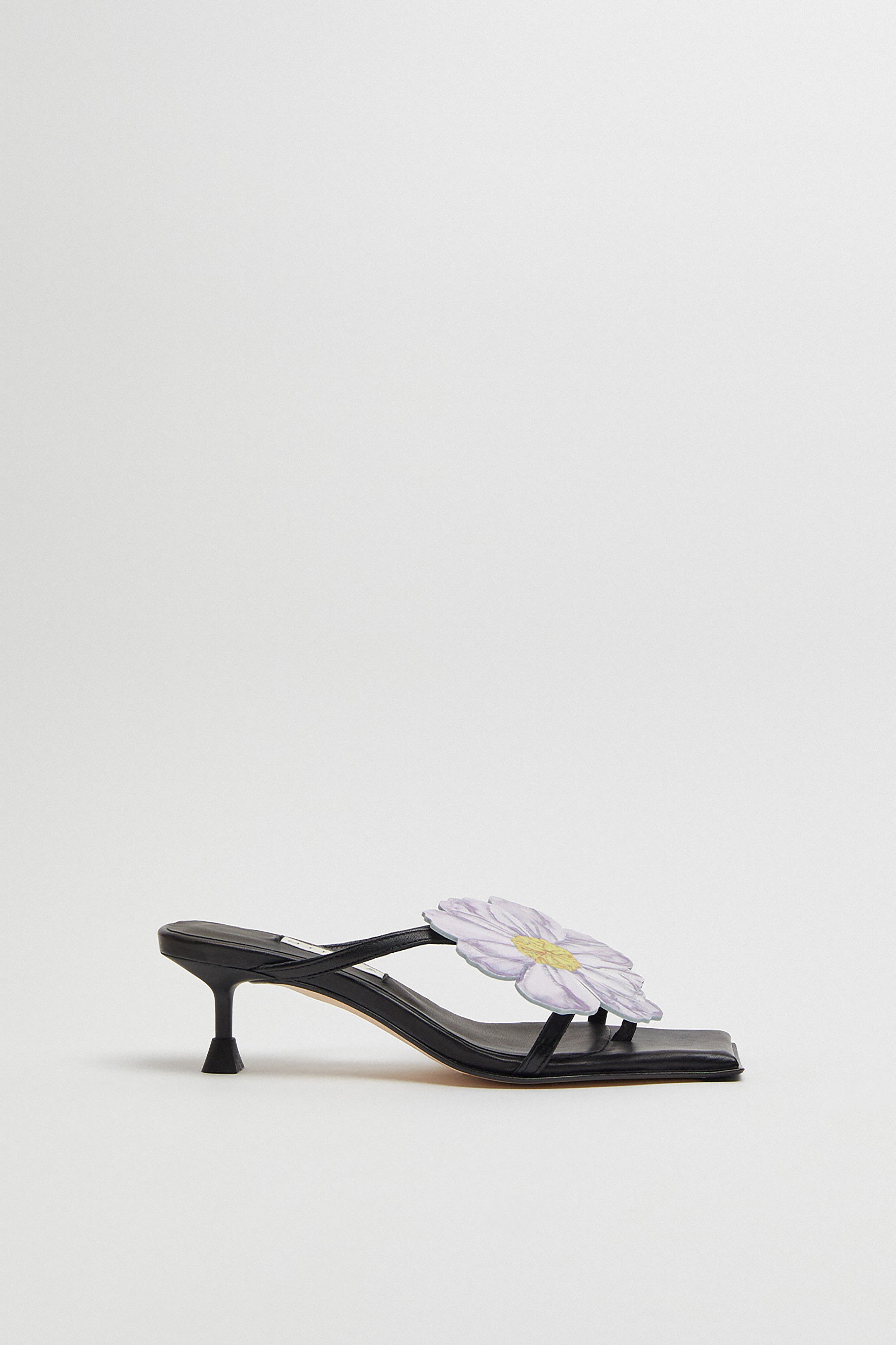 Lourdes Black Sandals | Designed & Handmade in Europe