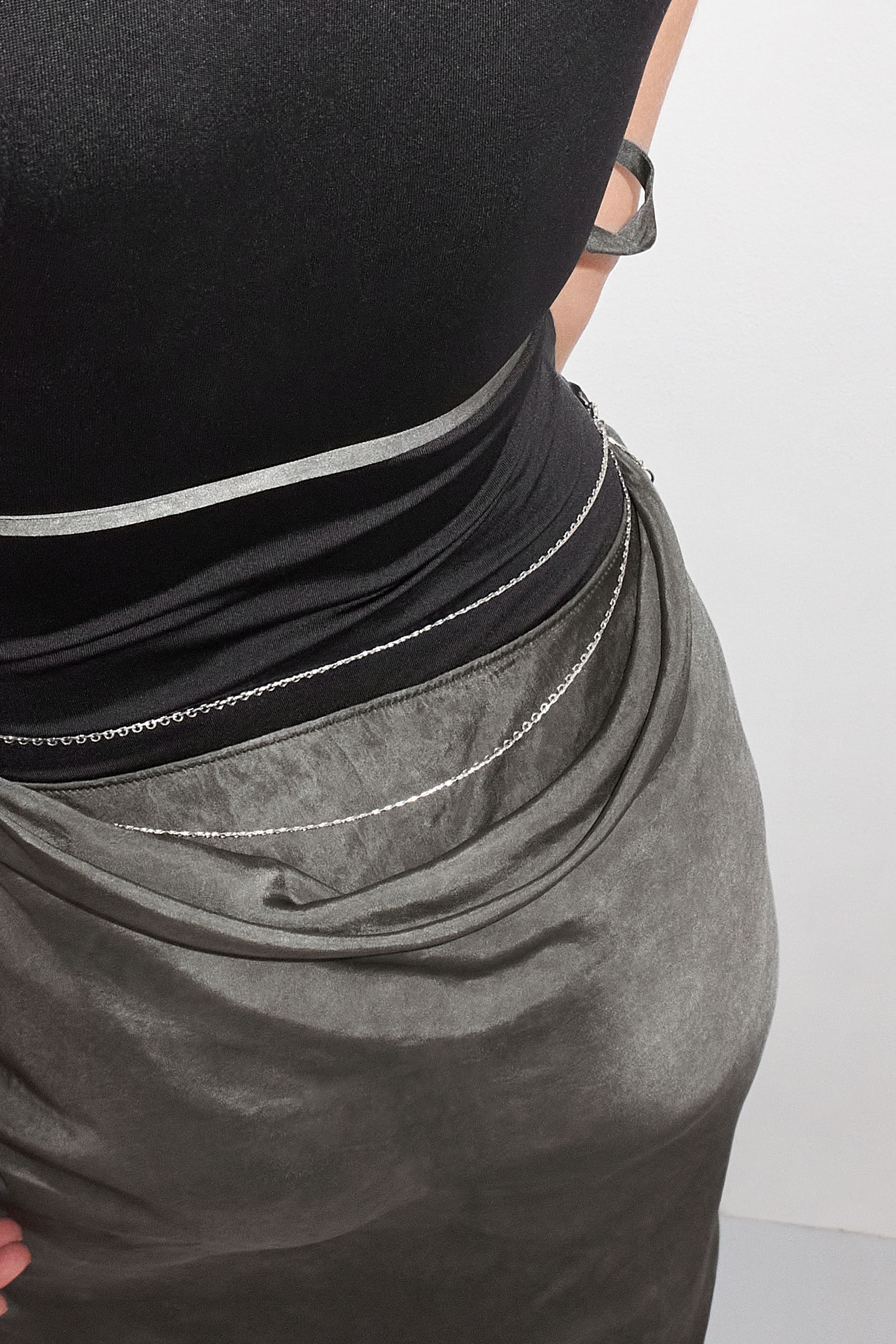 Rika Black Skirt | Designed & Handmade in Europe