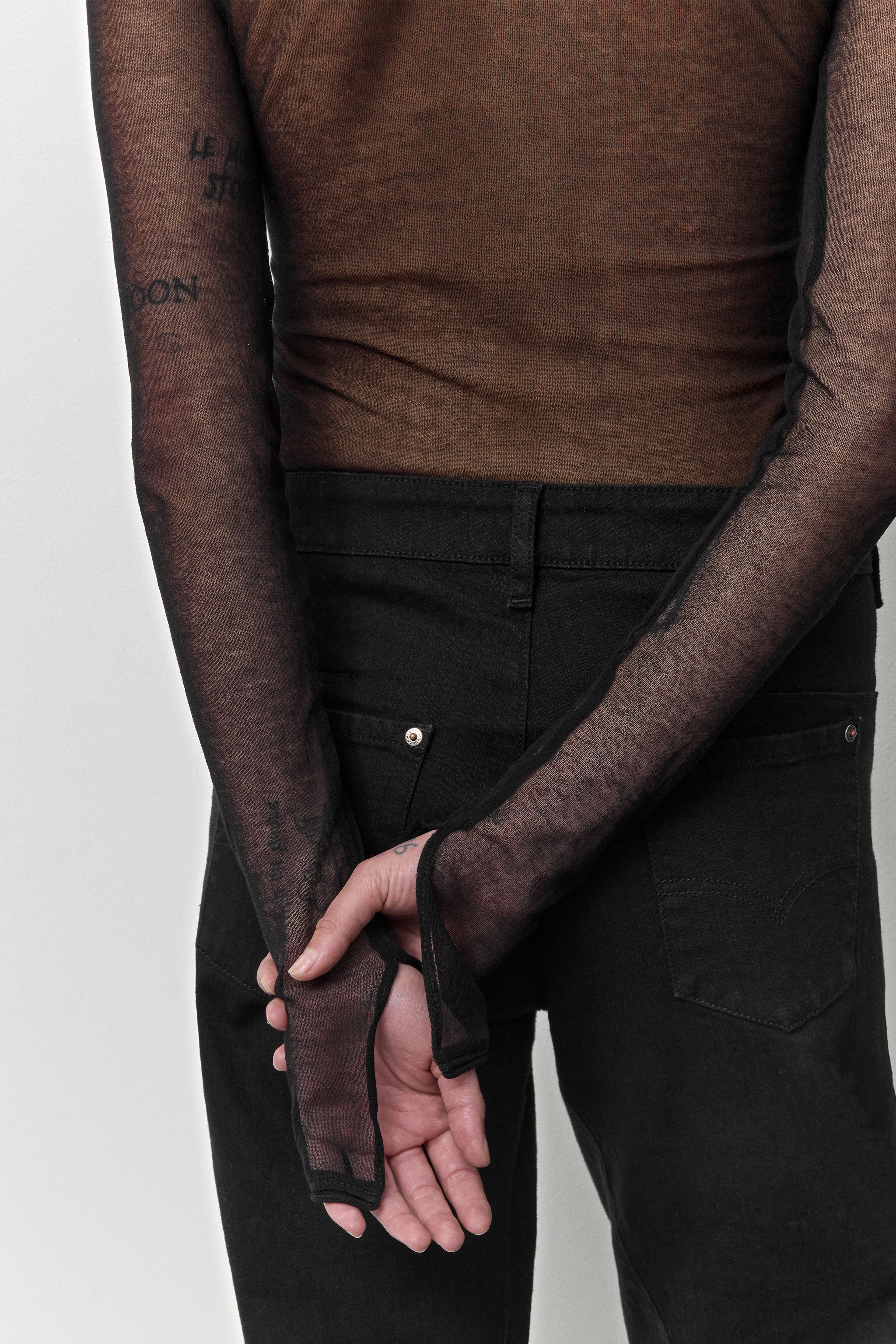 Ripley Black Fuzzy Collar Mini Knit Jacket | Miista | Designed & Handmade in Europe