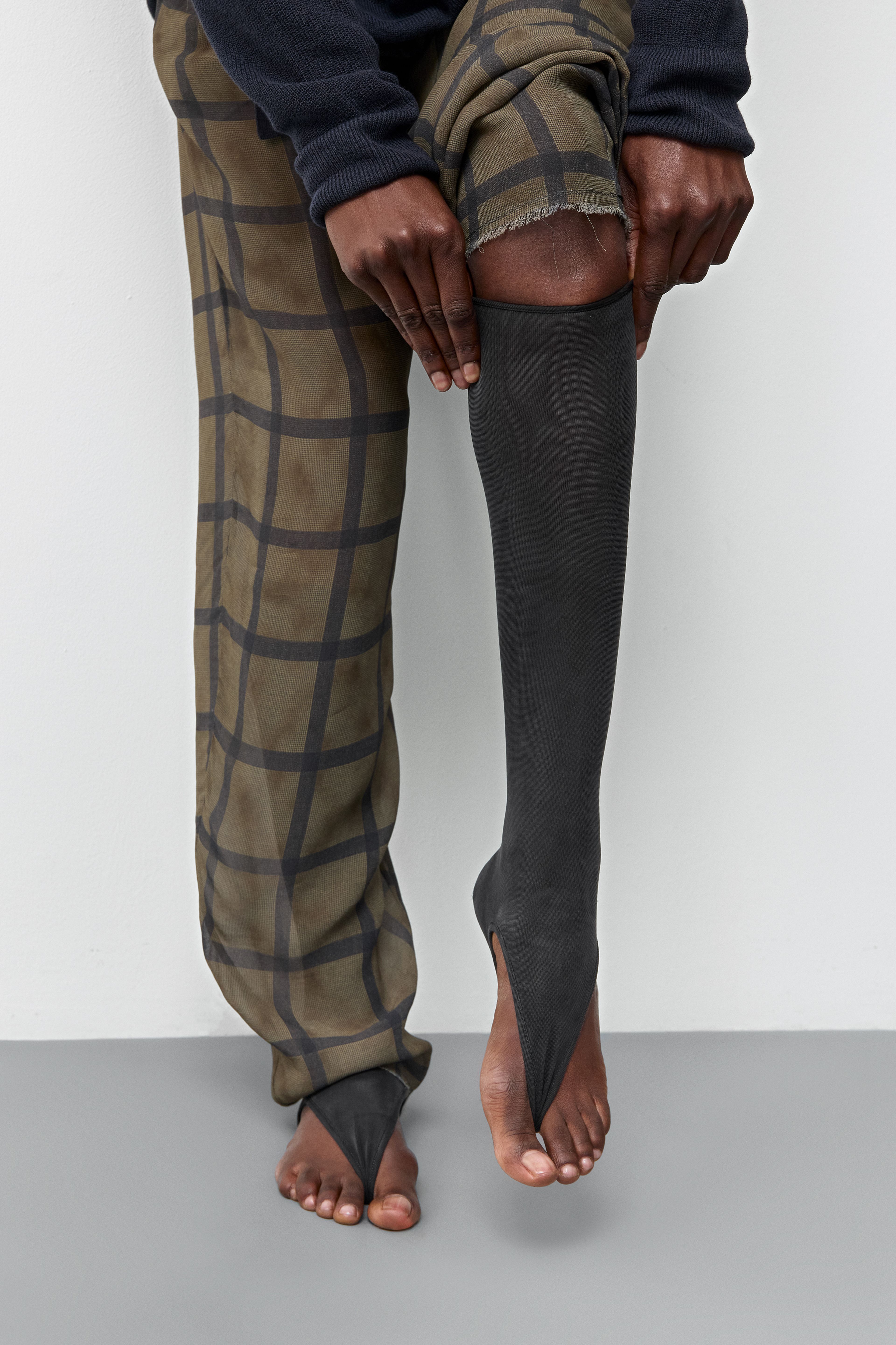 Andie Black Cupro Socks | Miista | Designed & Handmade in Europe