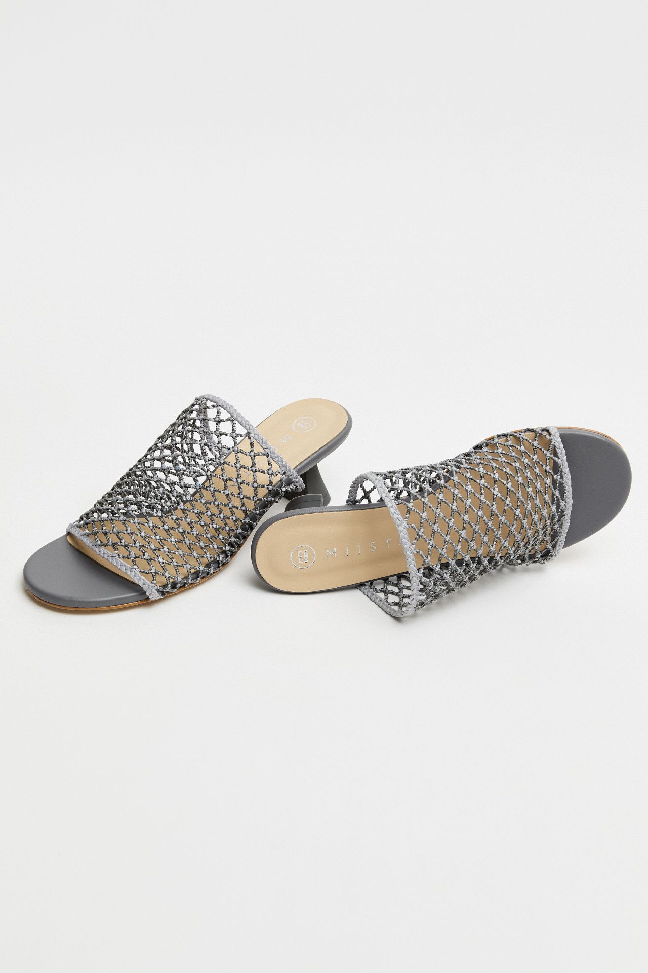 mari Marilia Grey Sandals | Miista