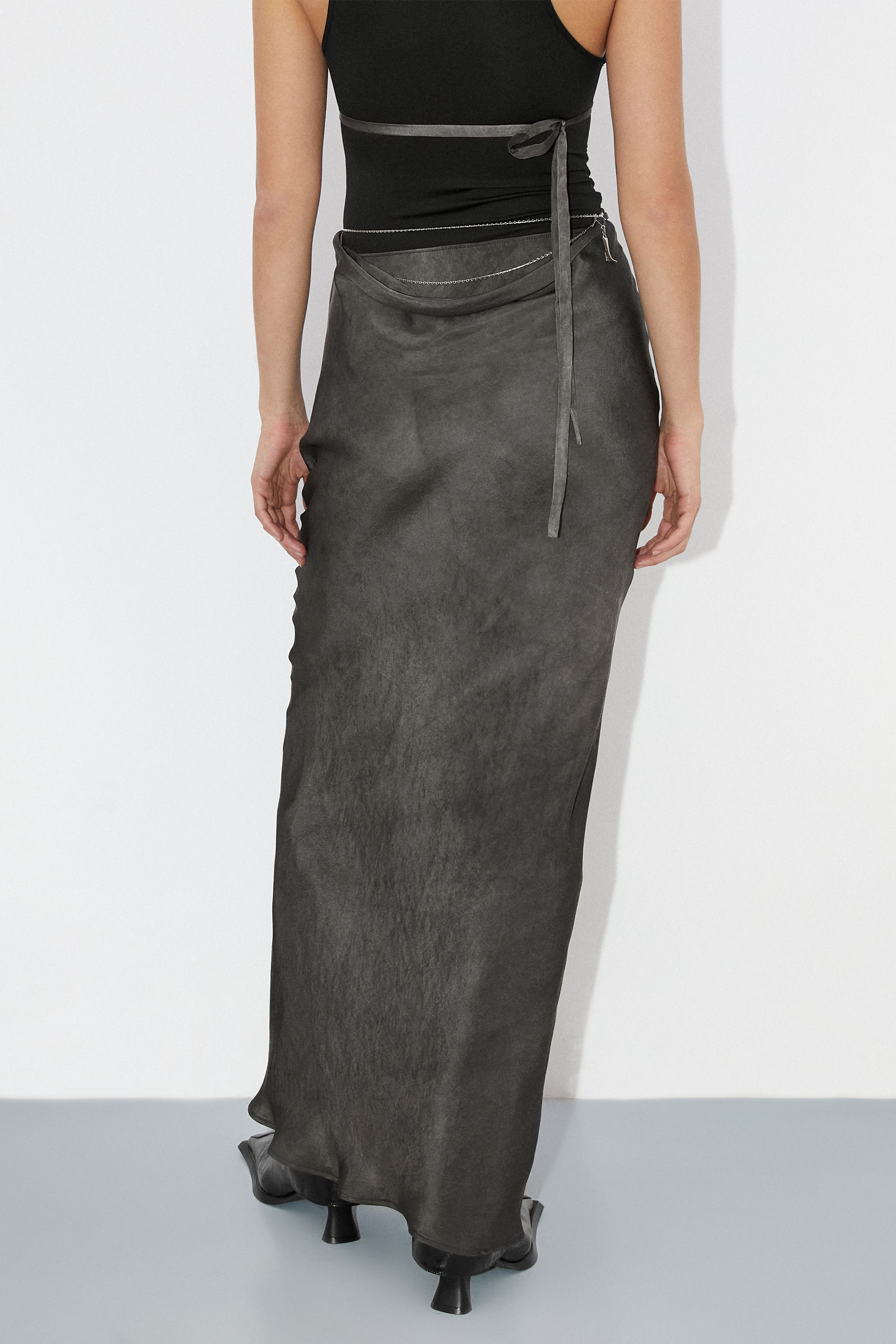 Rika Black Skirt | Designed & Handmade in Europe