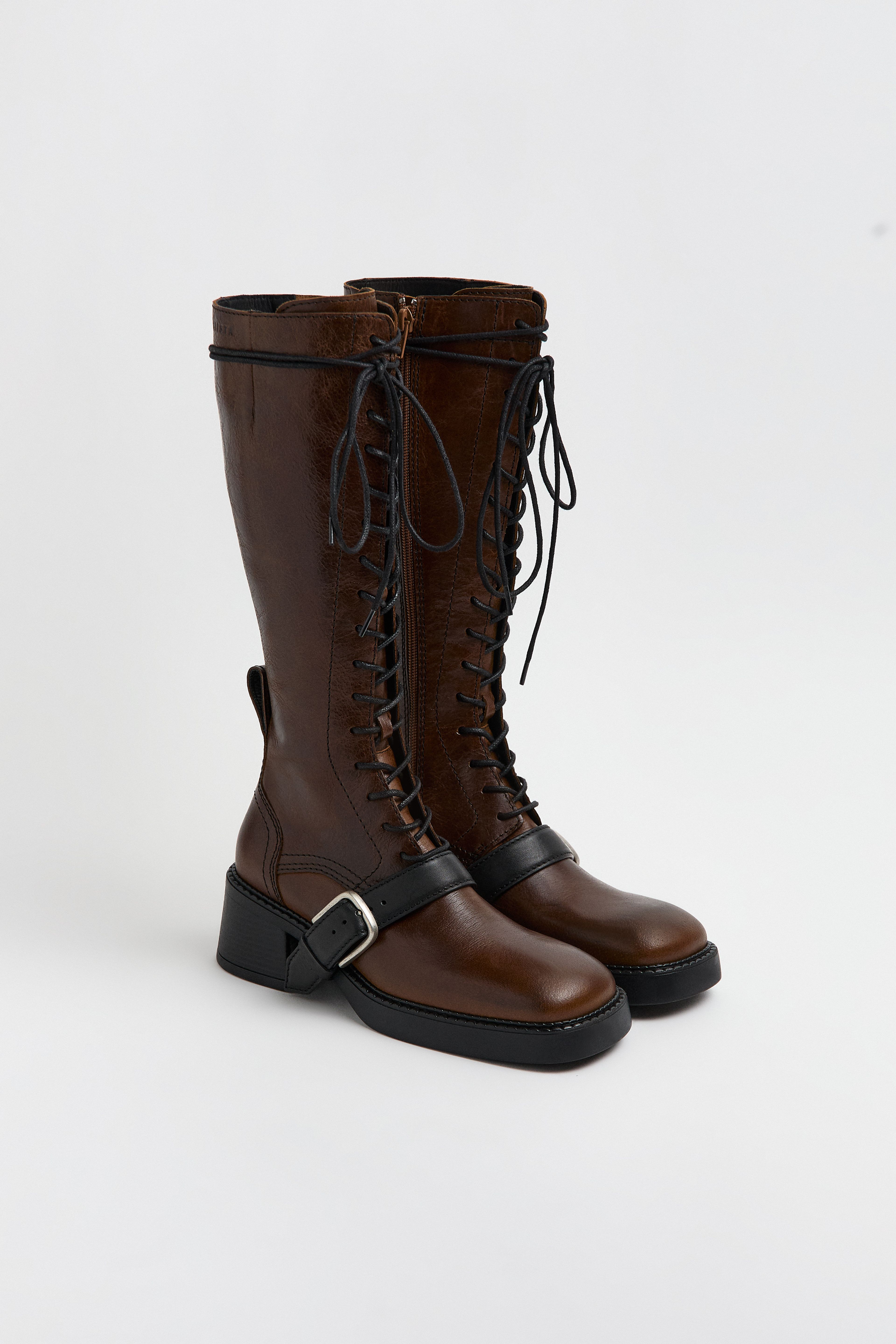Iwona Boots  - Tan Leather | Miista | Designed & Handmade in Europe