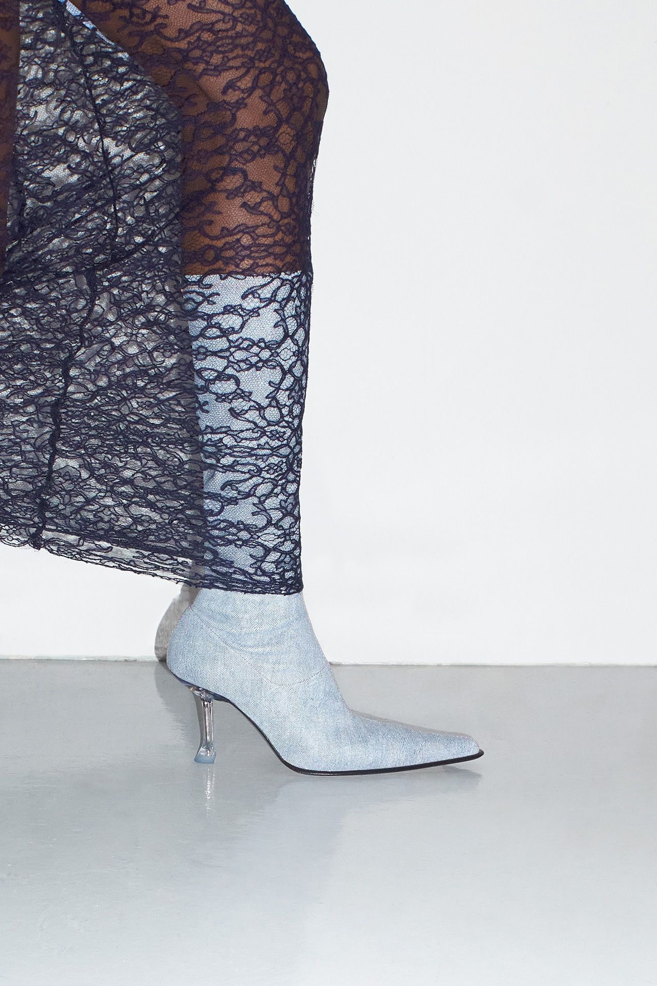 Carlita Denim Tall Boots | Miista Europe | Made in Spain