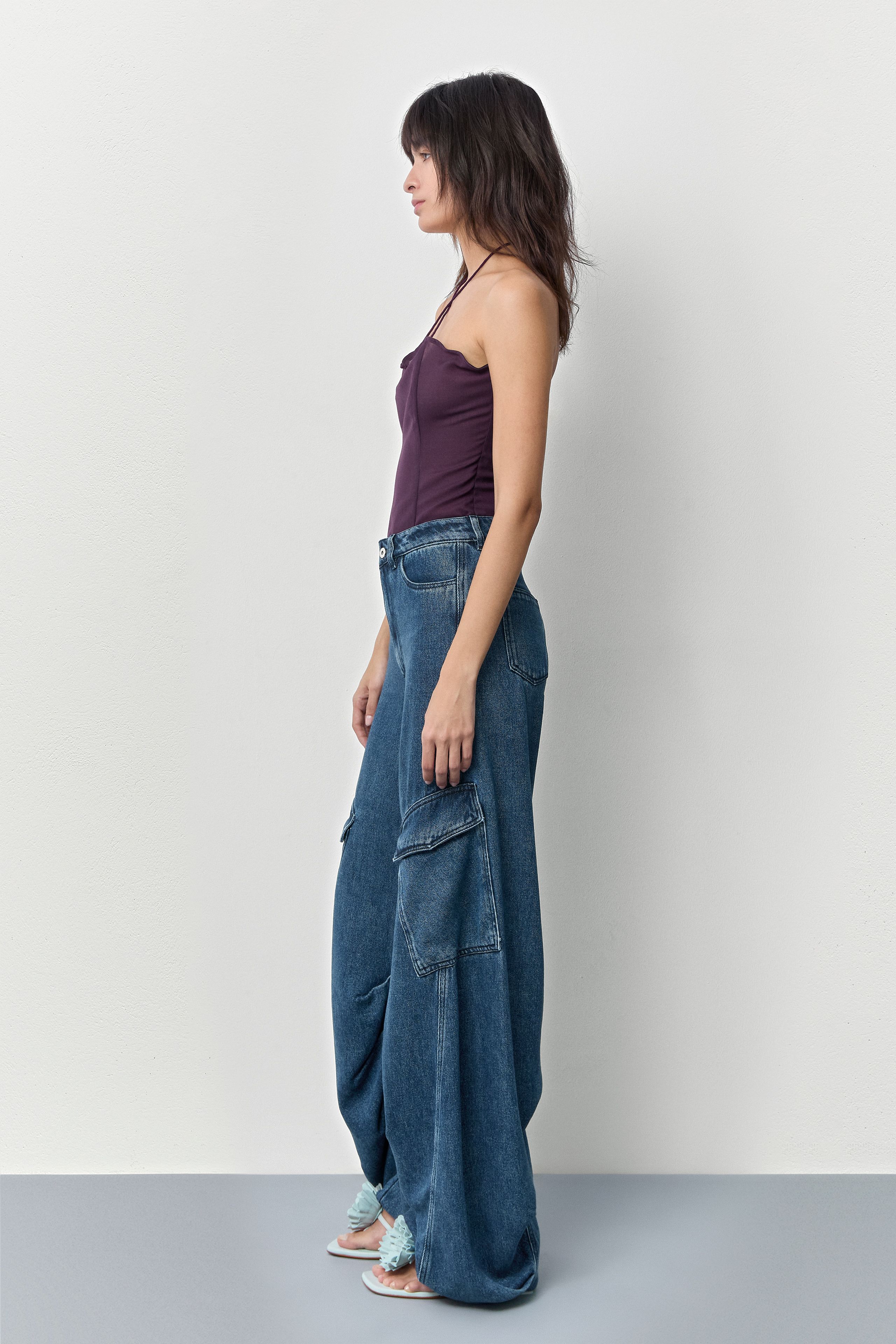 Sibuca Jeans - Blue Lyocell Denim | Miista