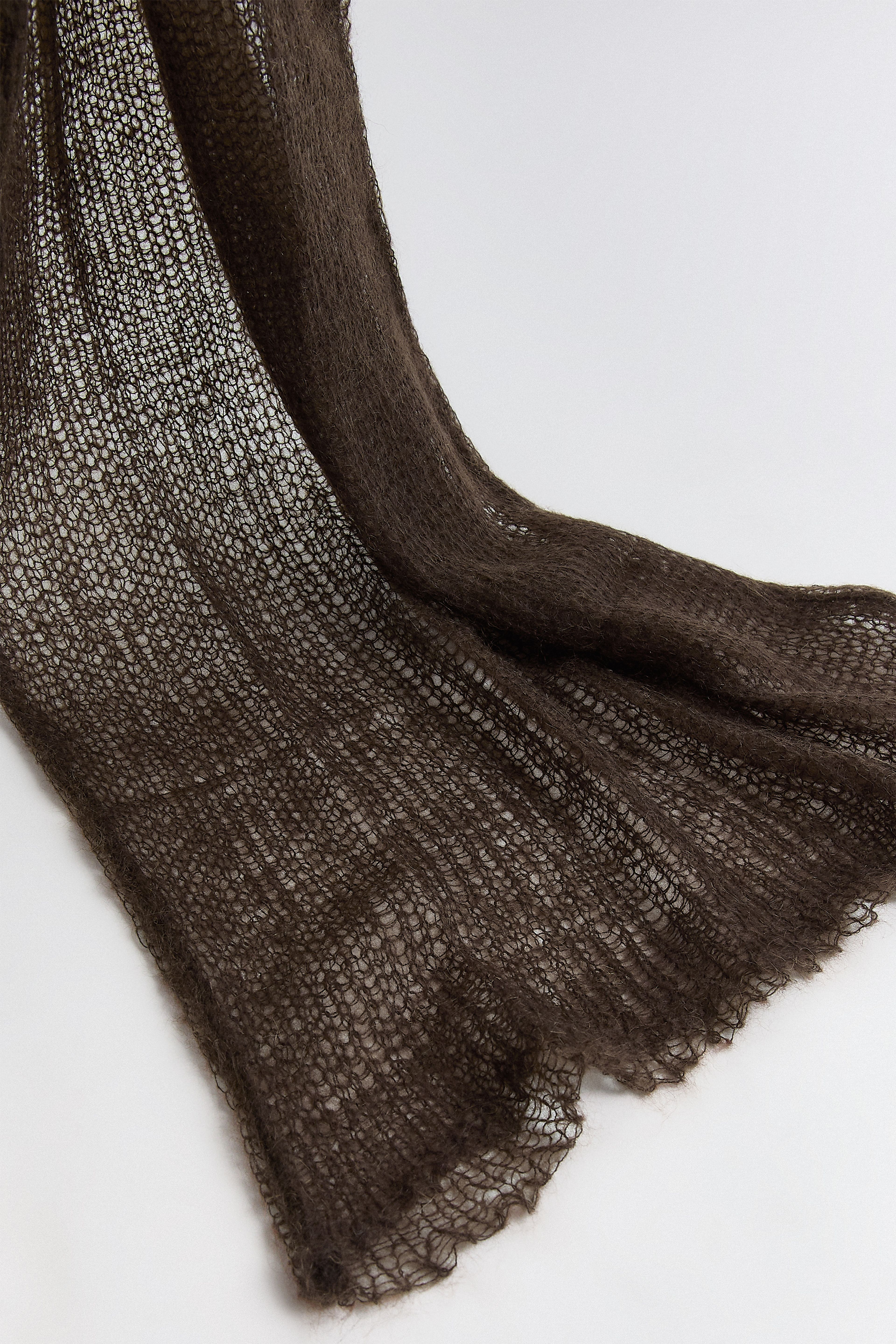 Lydia Skirt Brown Mohair | Miista | Designed & Handmade in Europe