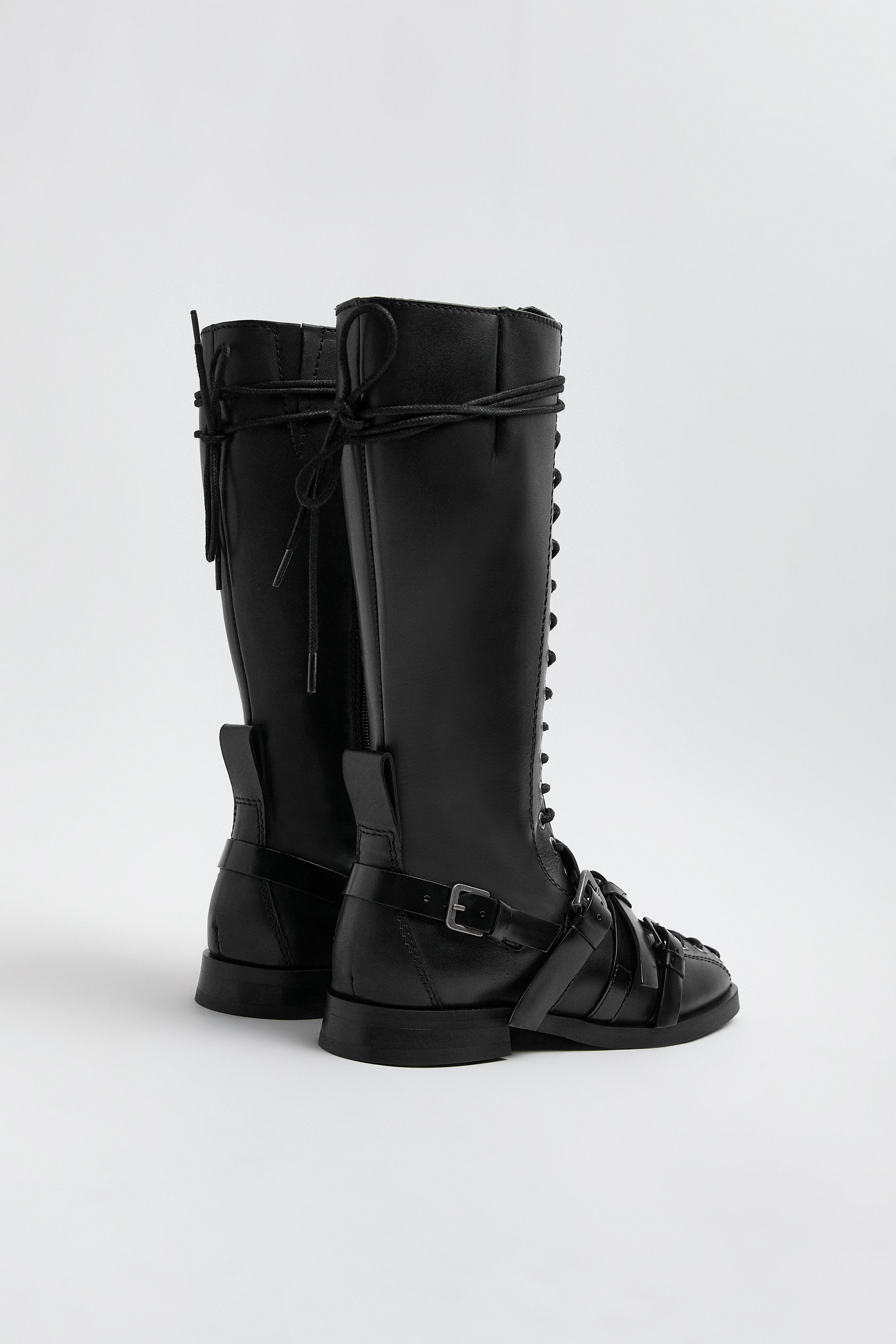 Theresia Boots - Black Leather | Miista | Designed & Handmade in Europe