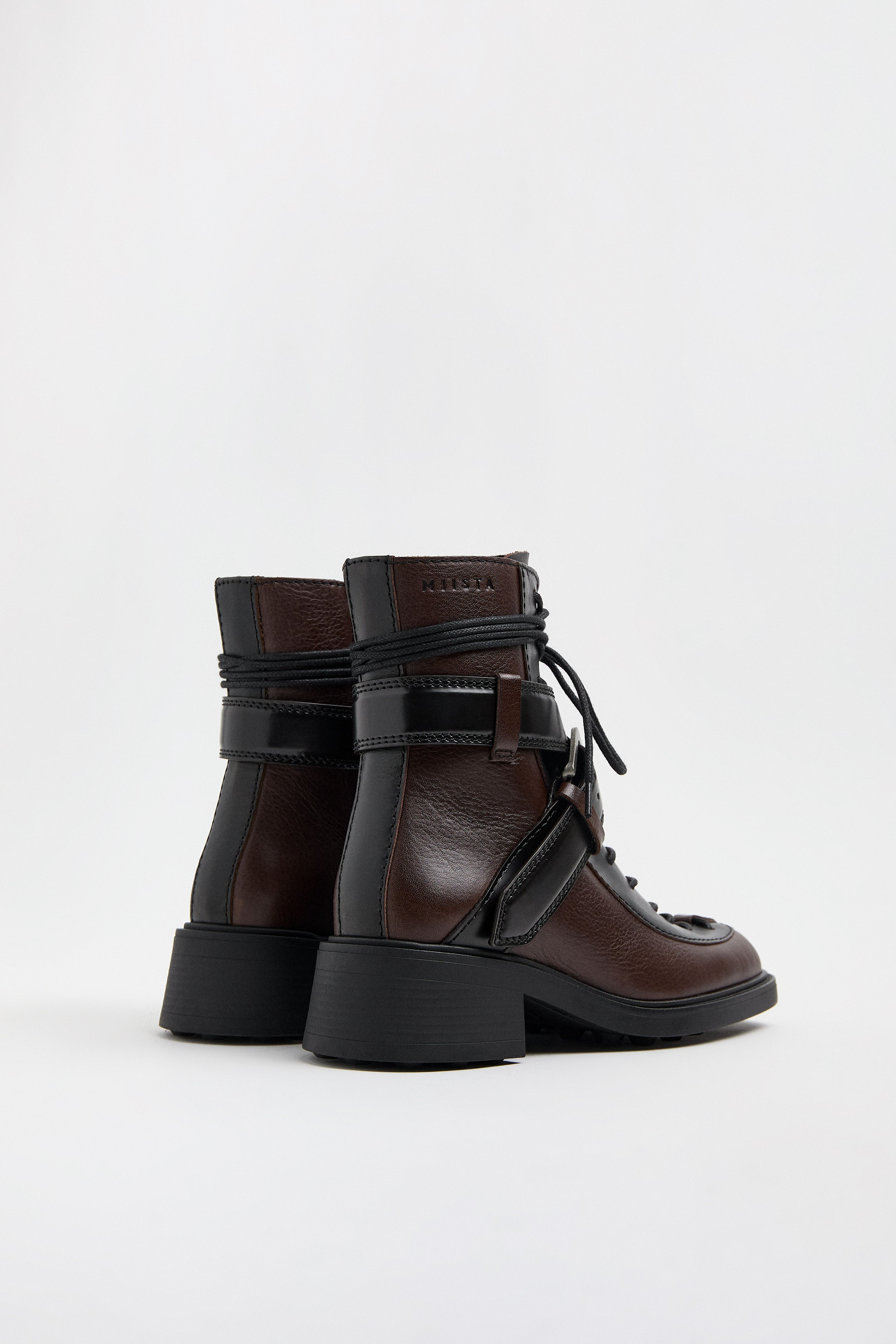 Licia Boots - Brown Leather | Miista | Designed & Handmade in Europe