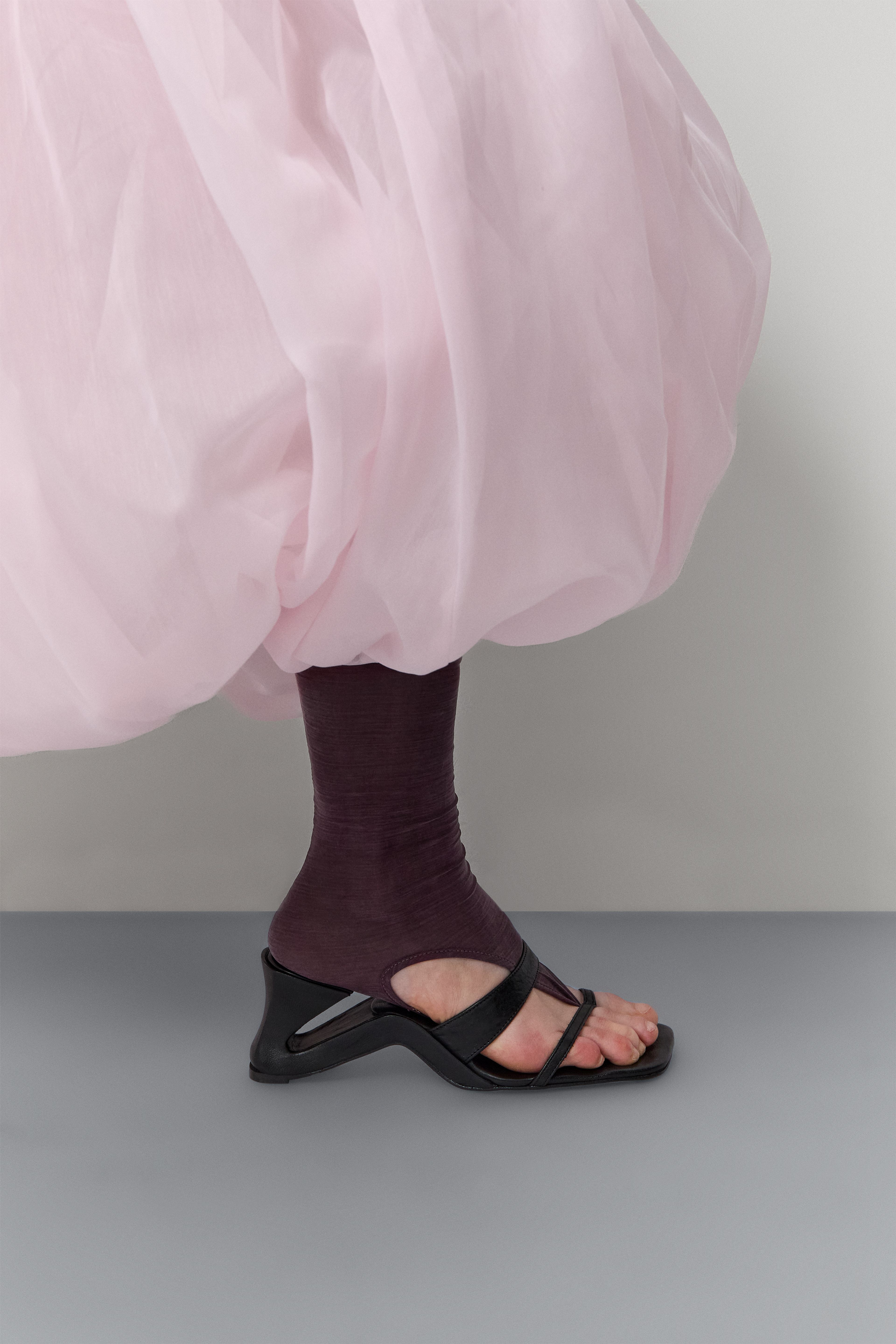 Andie Fig Rib Socks | Miista | Designed & Handmade in Europe