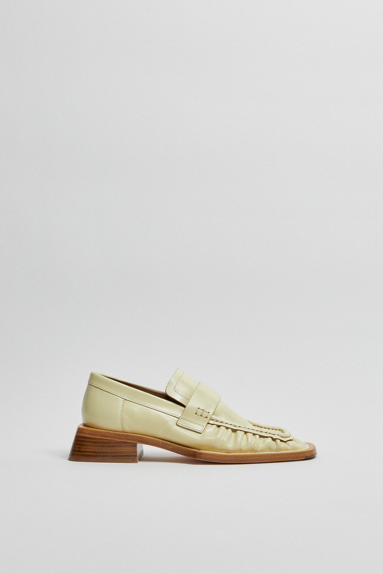 Airi White Cream Loafers | Miista Europe | Made in Spain