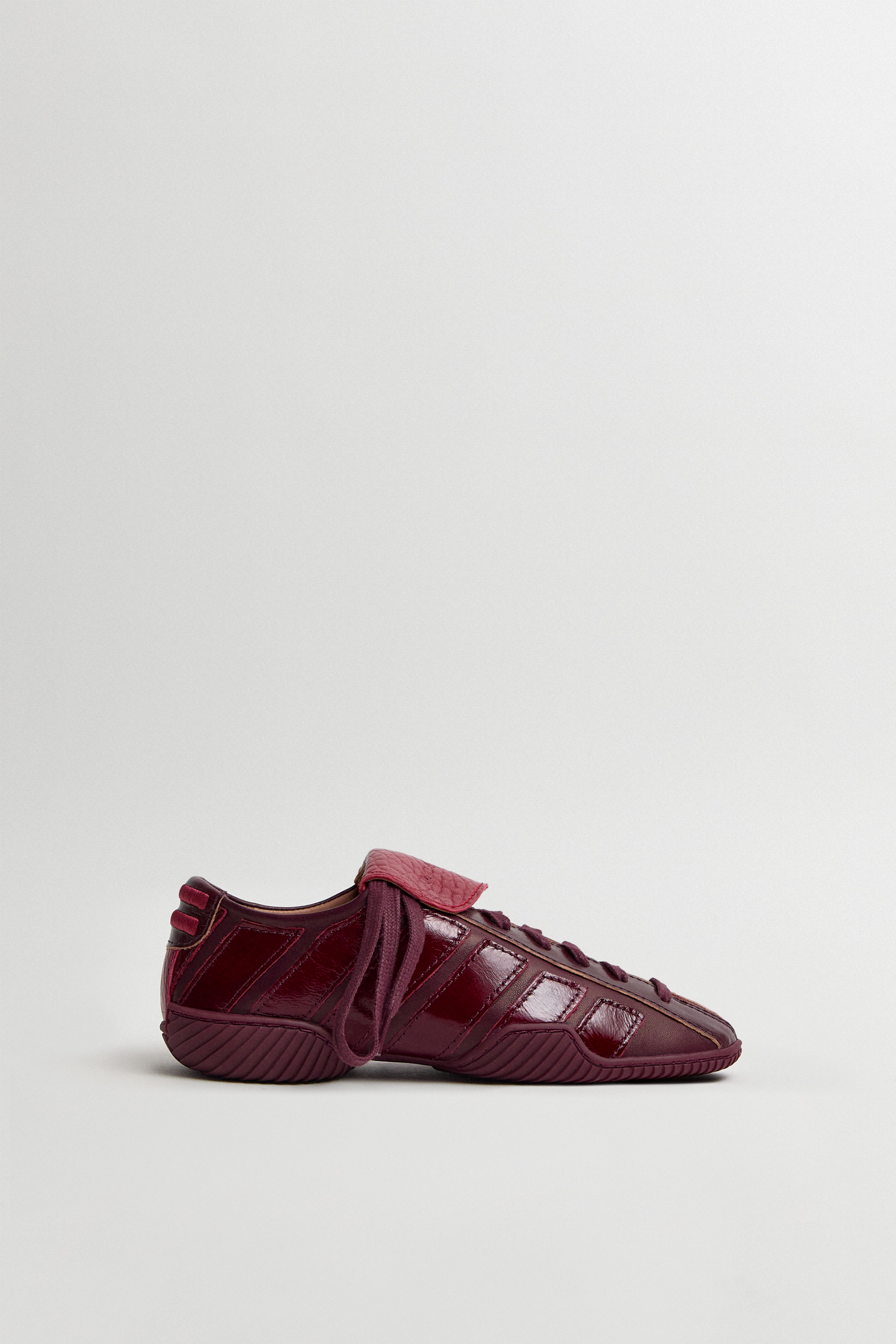 Nikoletta Burgundy Sneakers | Miista | Designed & Handmade in Europe