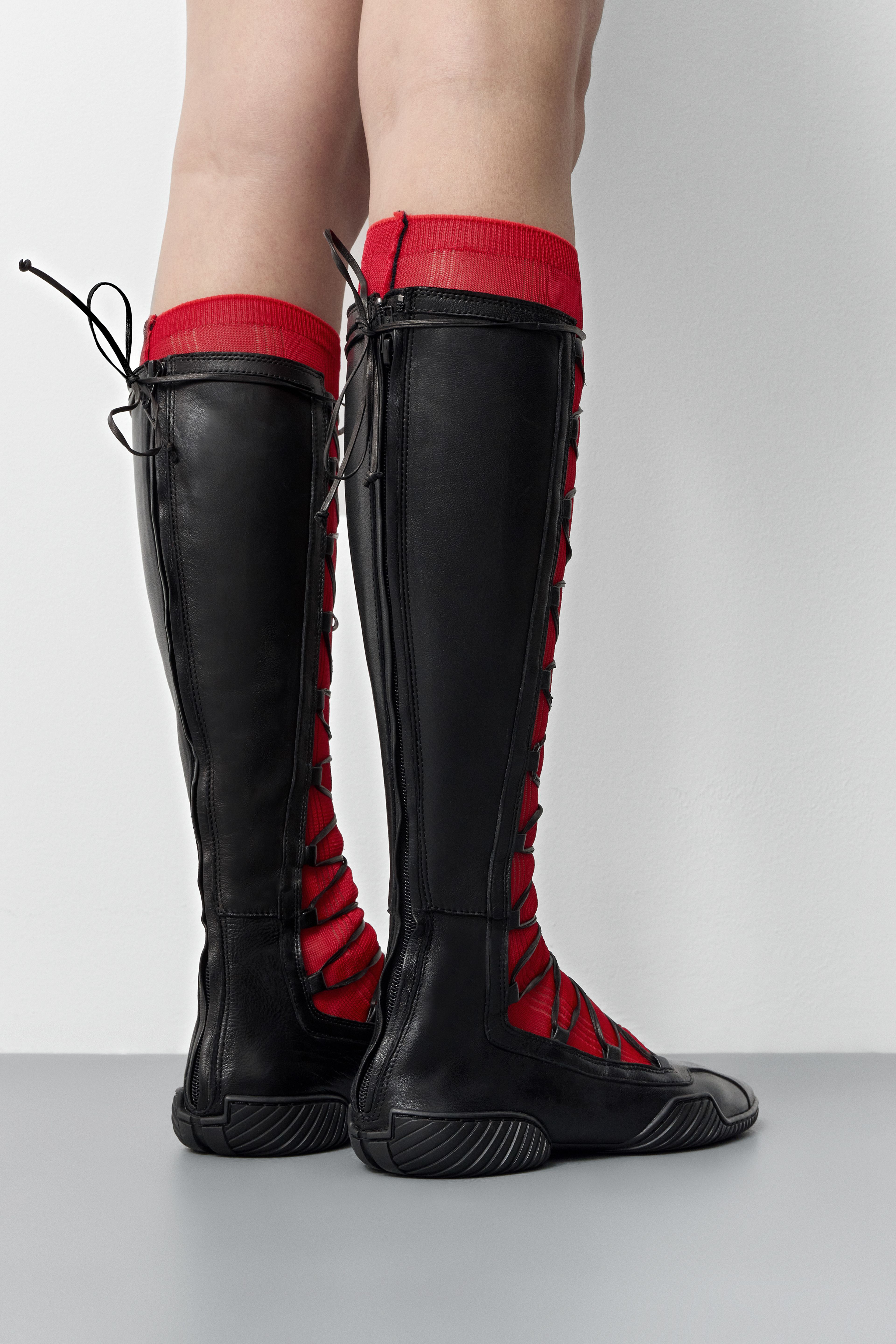 Mathilda Black Gladiator Ballerinas | Miista | Designed & Handmade in Europe