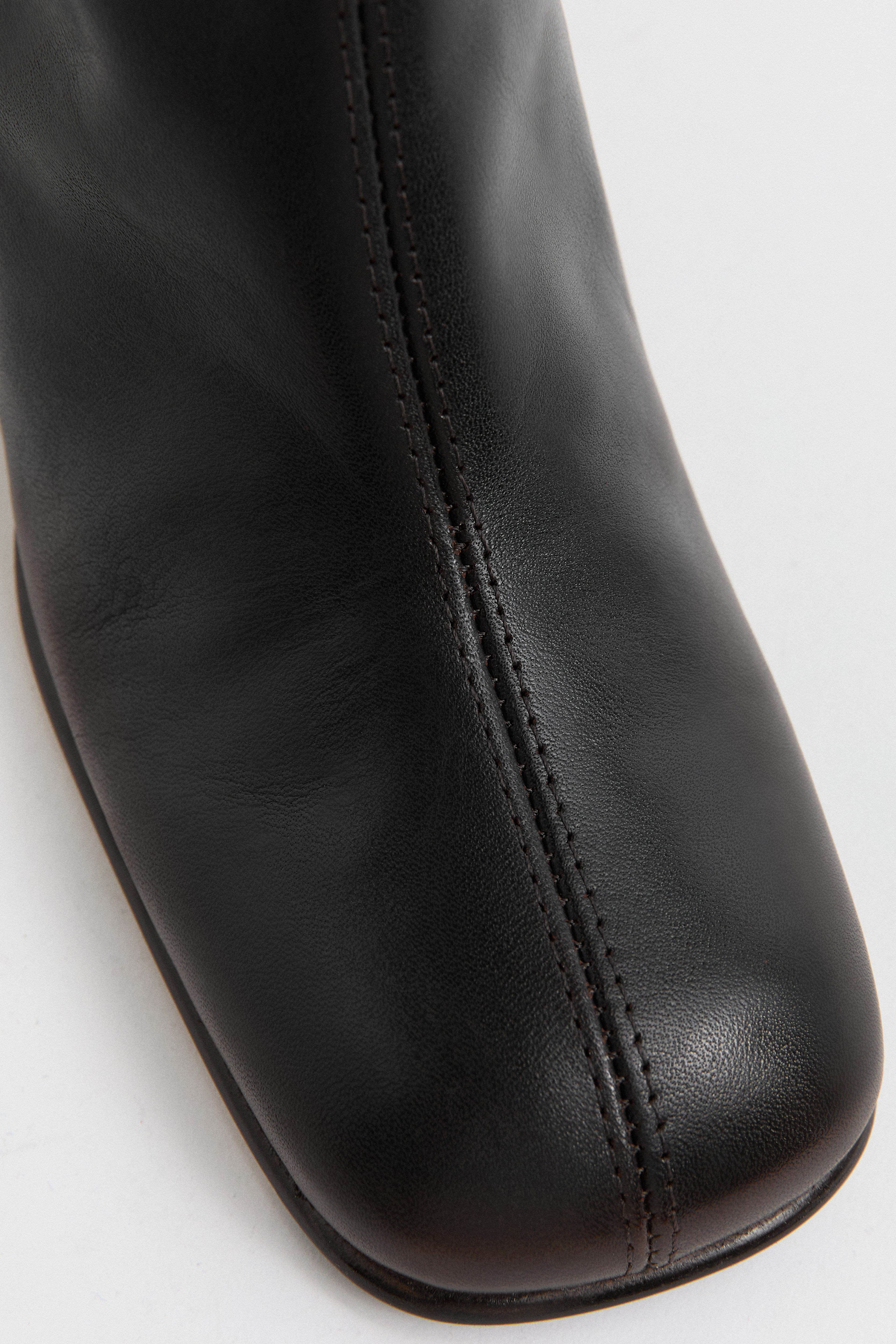 Saura Boots - Dark Brown Leather | Miista | Designed & Handmade in Europe