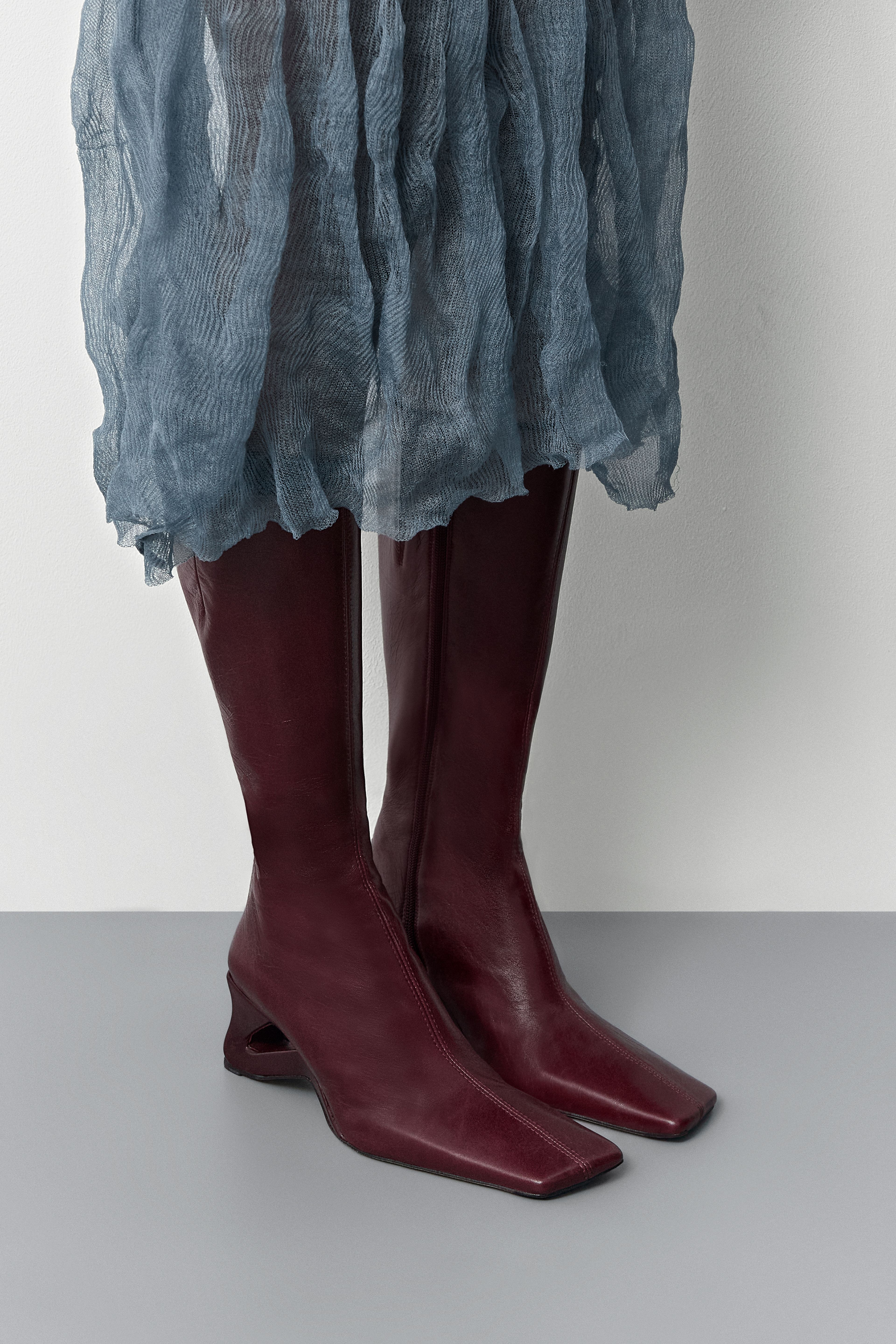 Robin Burgundy Boots | Miista | Designed & Handmade in Europe