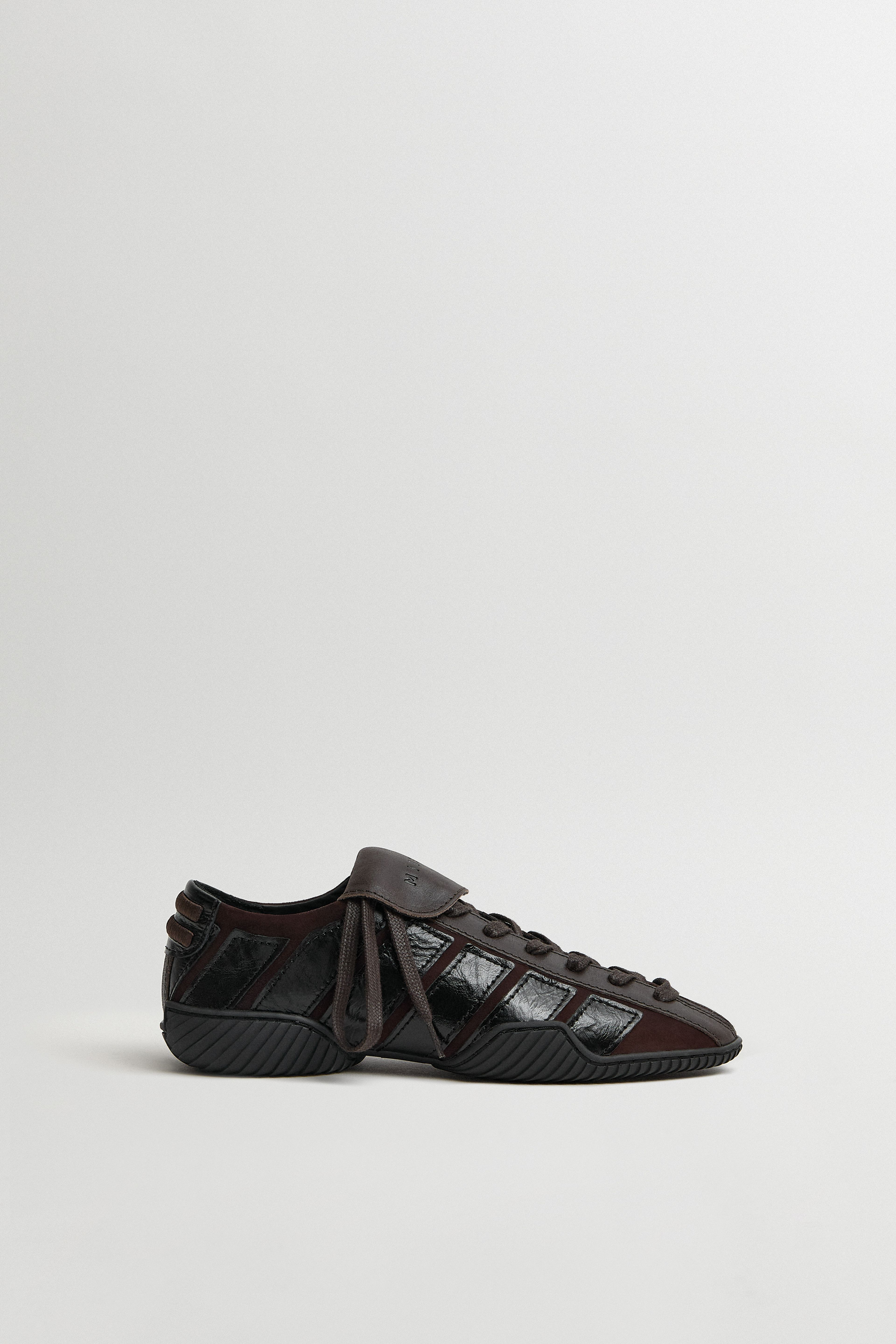 Nikoletta Sneakers - Dark Brown Suede Leather | Miista | Designed & Handmade in Europe