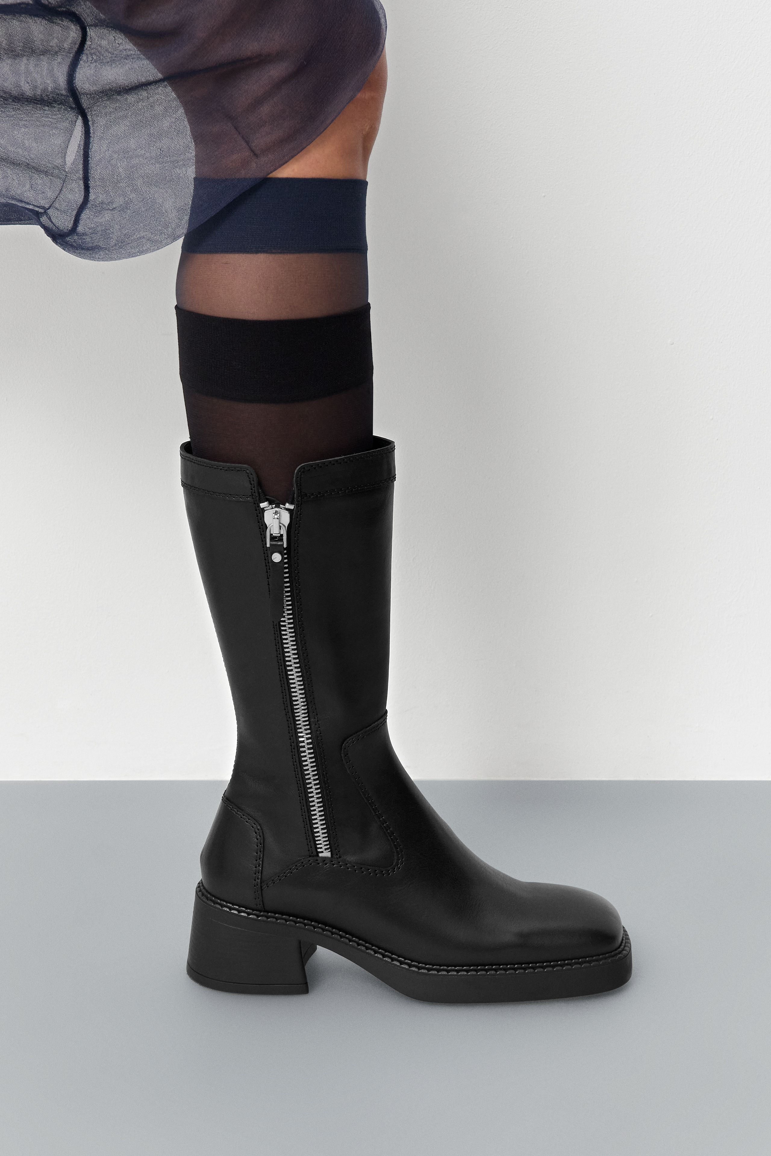 Anke Black Boots | Miista | Designed & Handmade in Europe