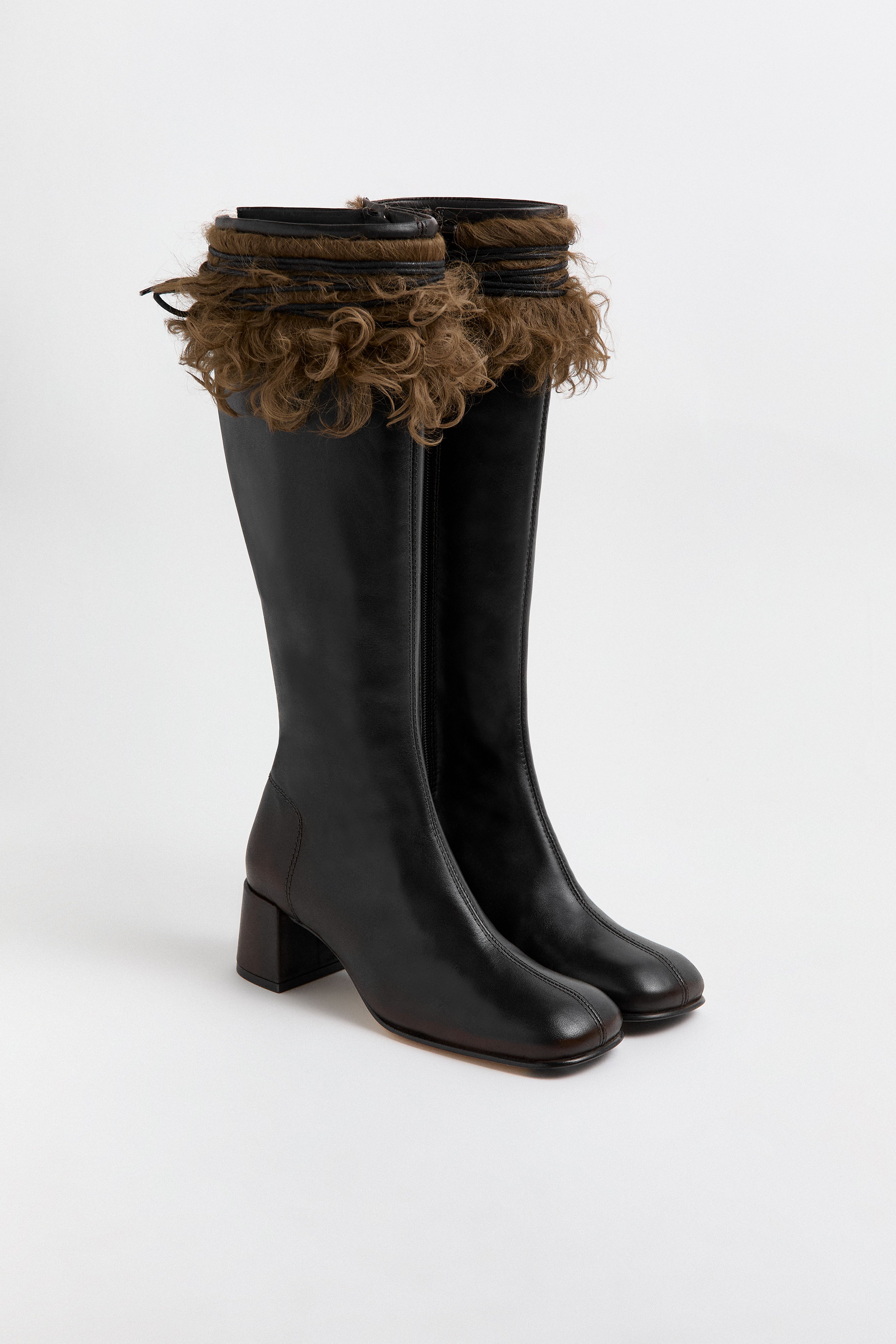 Saura Boots - Dark Brown Leather | Miista | Designed & Handmade in Europe