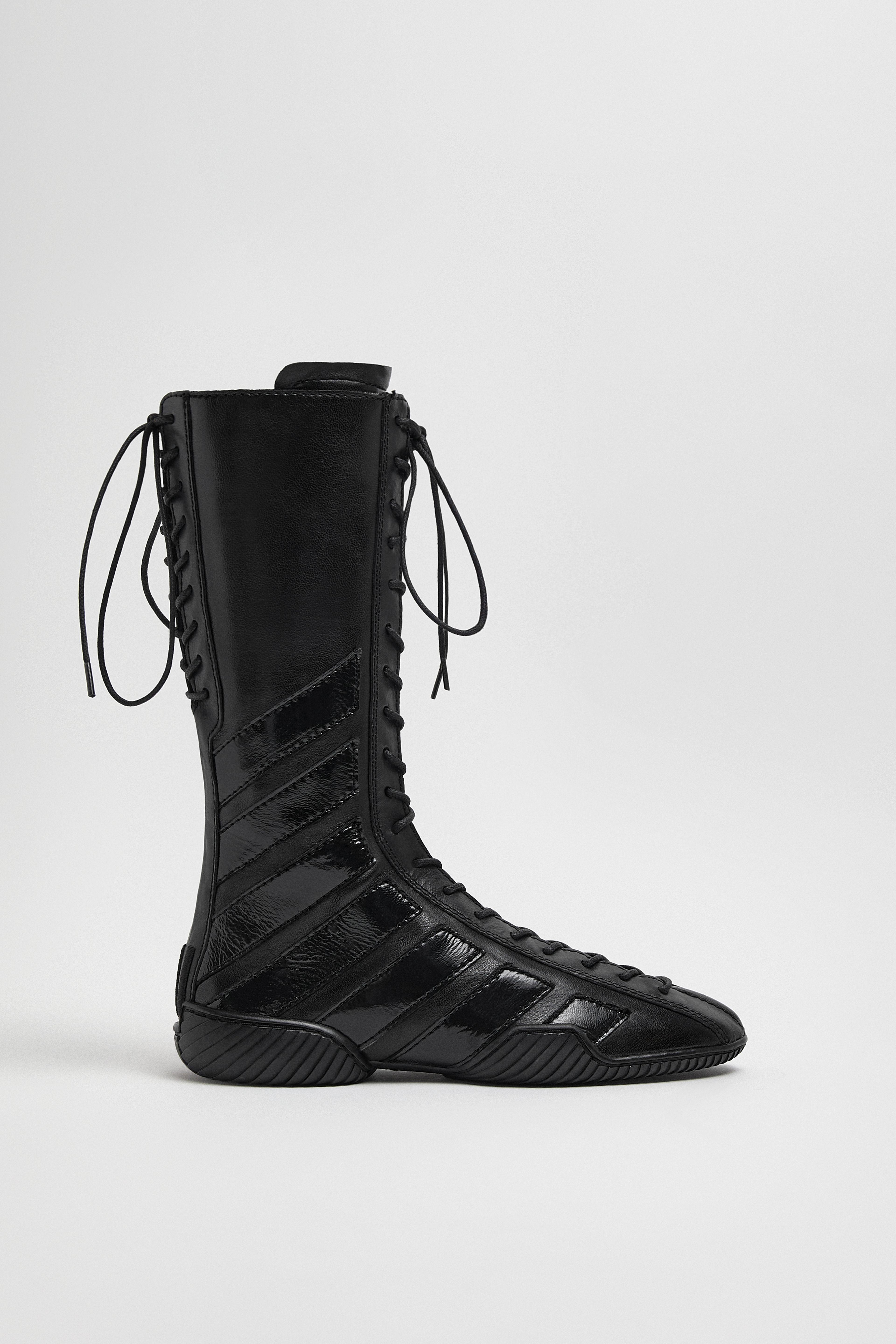 Imogen Black Lace Sneakers | Designed & Handmade in Europe