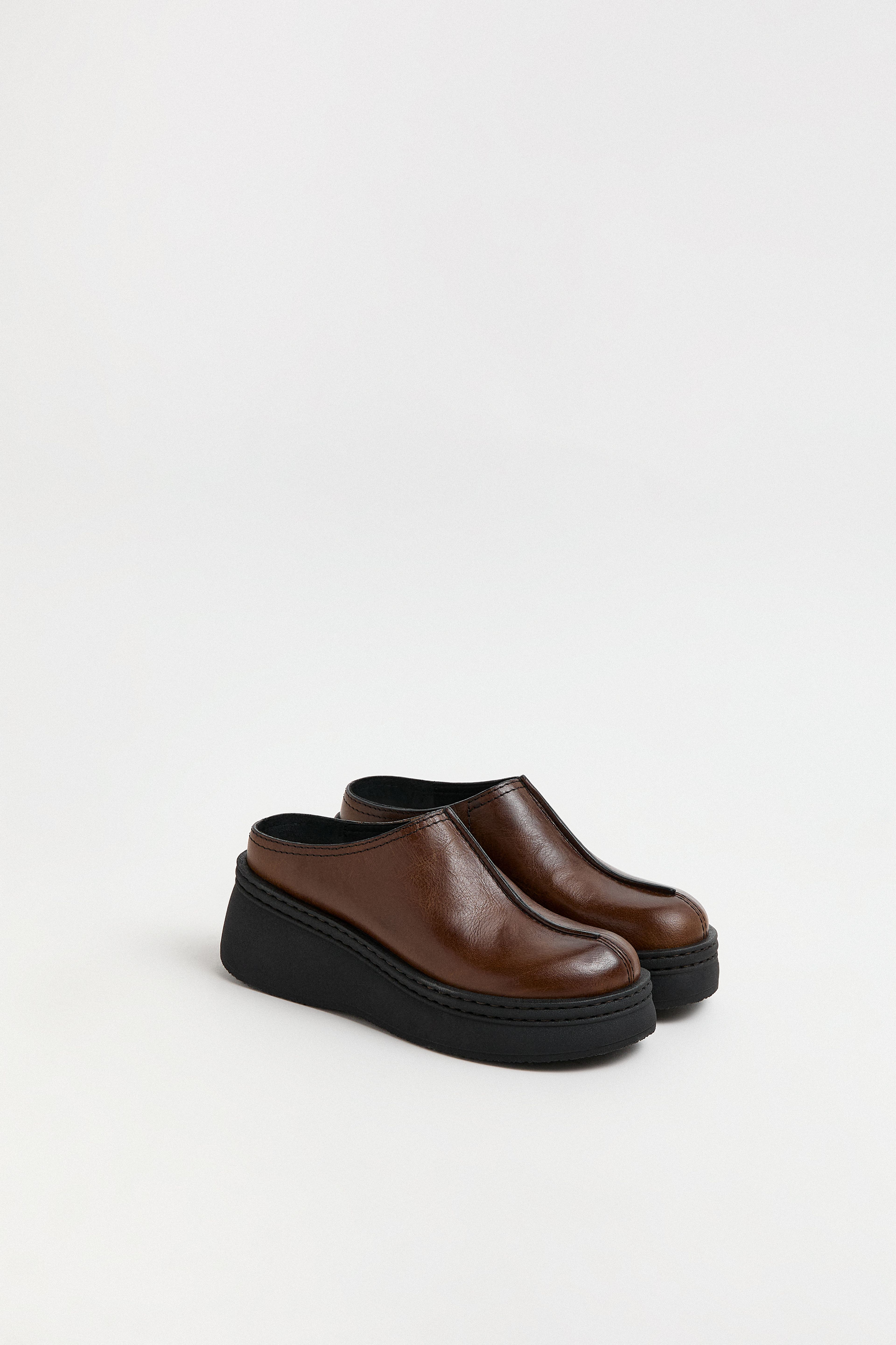 Mego Mules - Tan Leather | Miista | Designed & Handmade in Europe