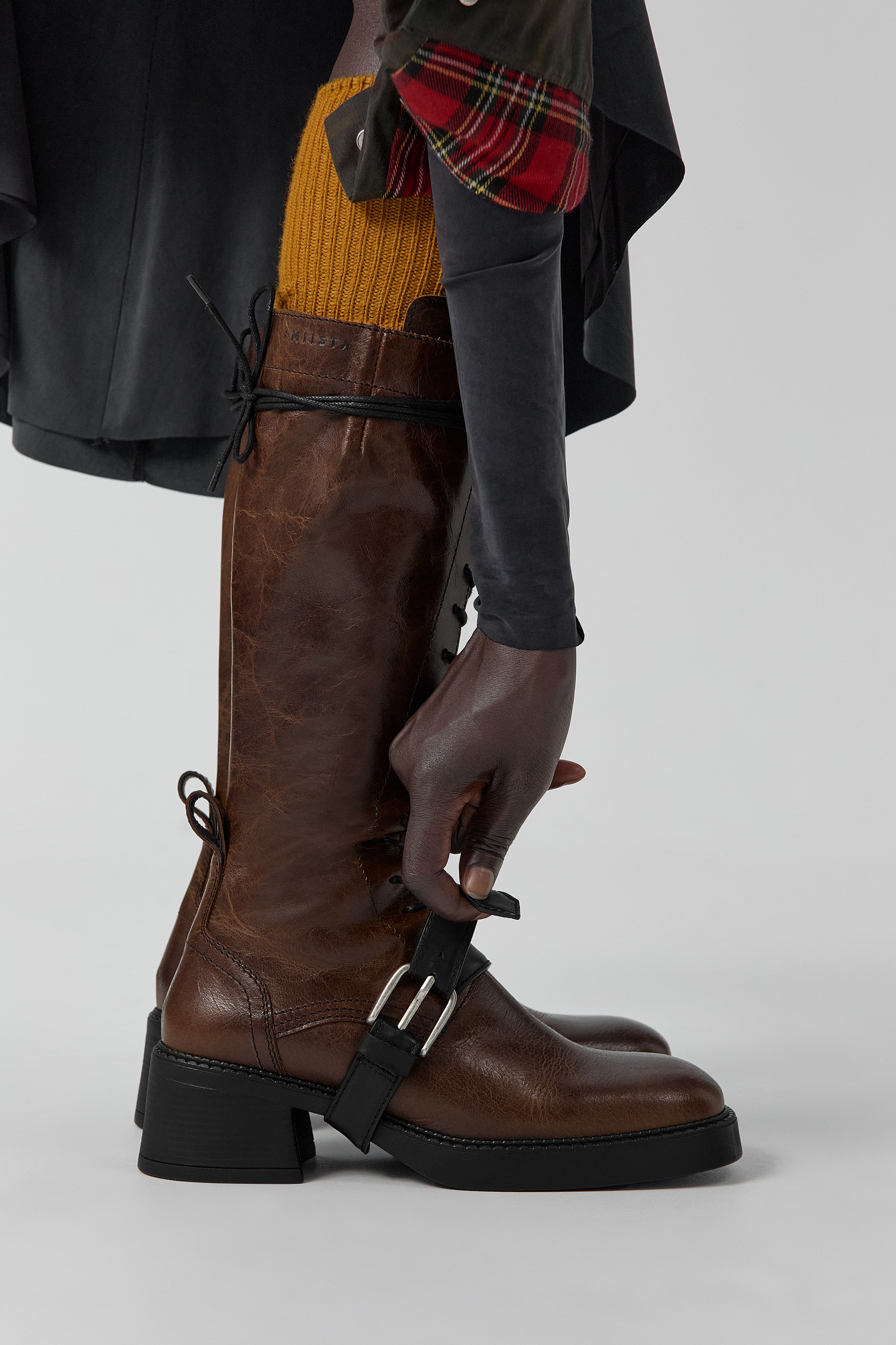 Iwona Boots  - Tan Leather | Miista | Designed & Handmade in Europe