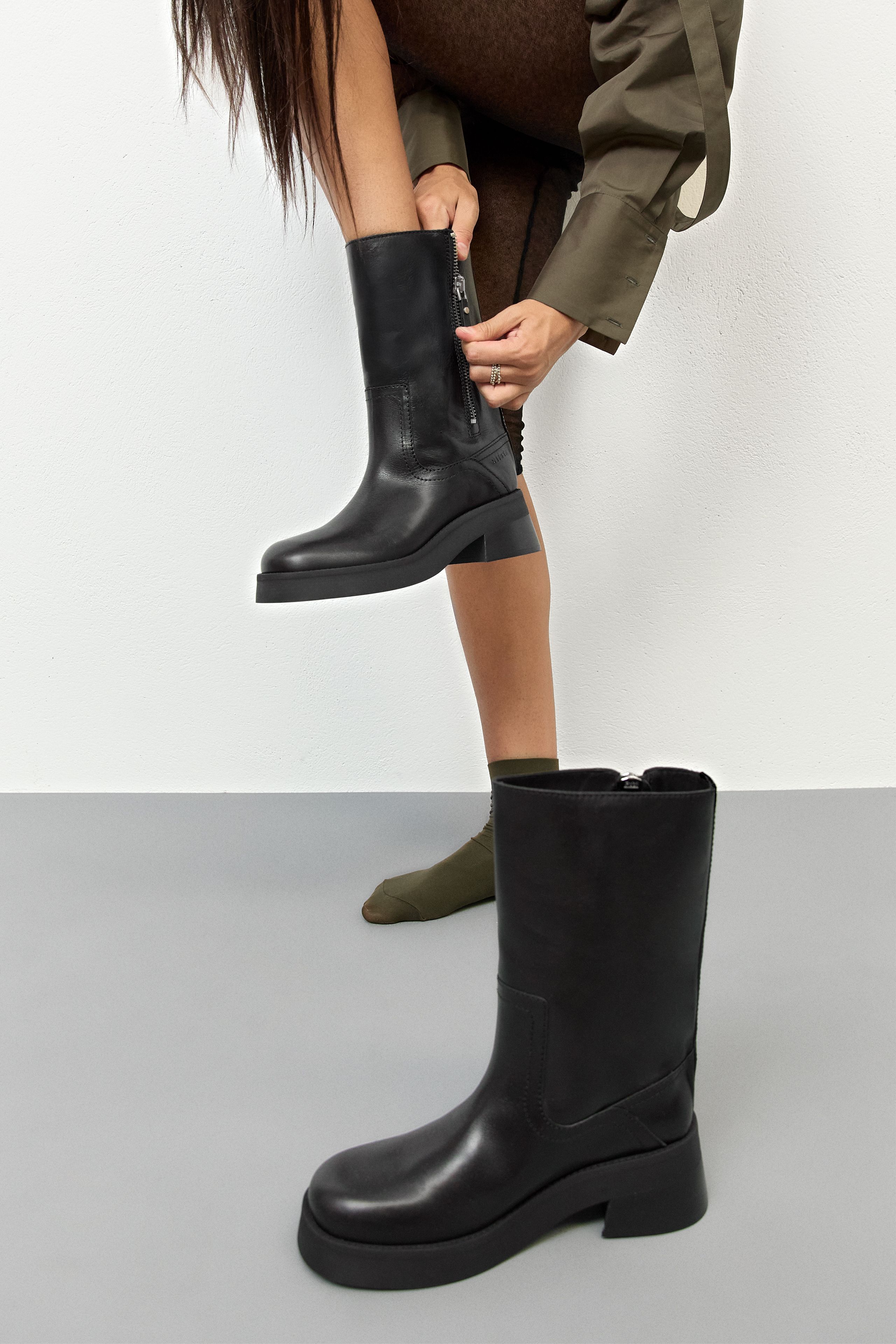 Asos Design Heeled Biker Ankle Boots Beautiful ASOS DESIGN