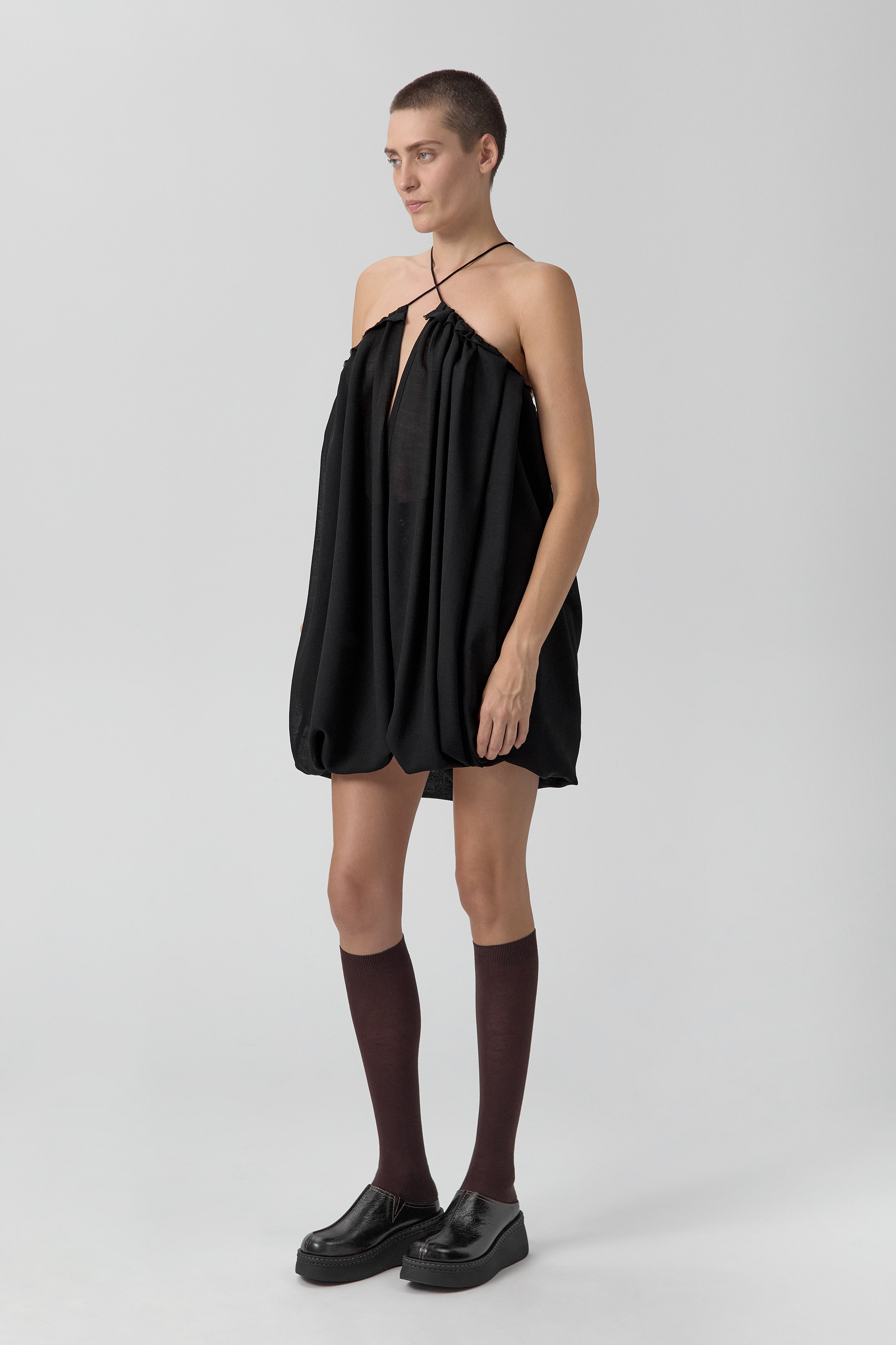 Mego Mules - Dark Brown Shiny Leather | Miista | Designed & Handmade in Europe