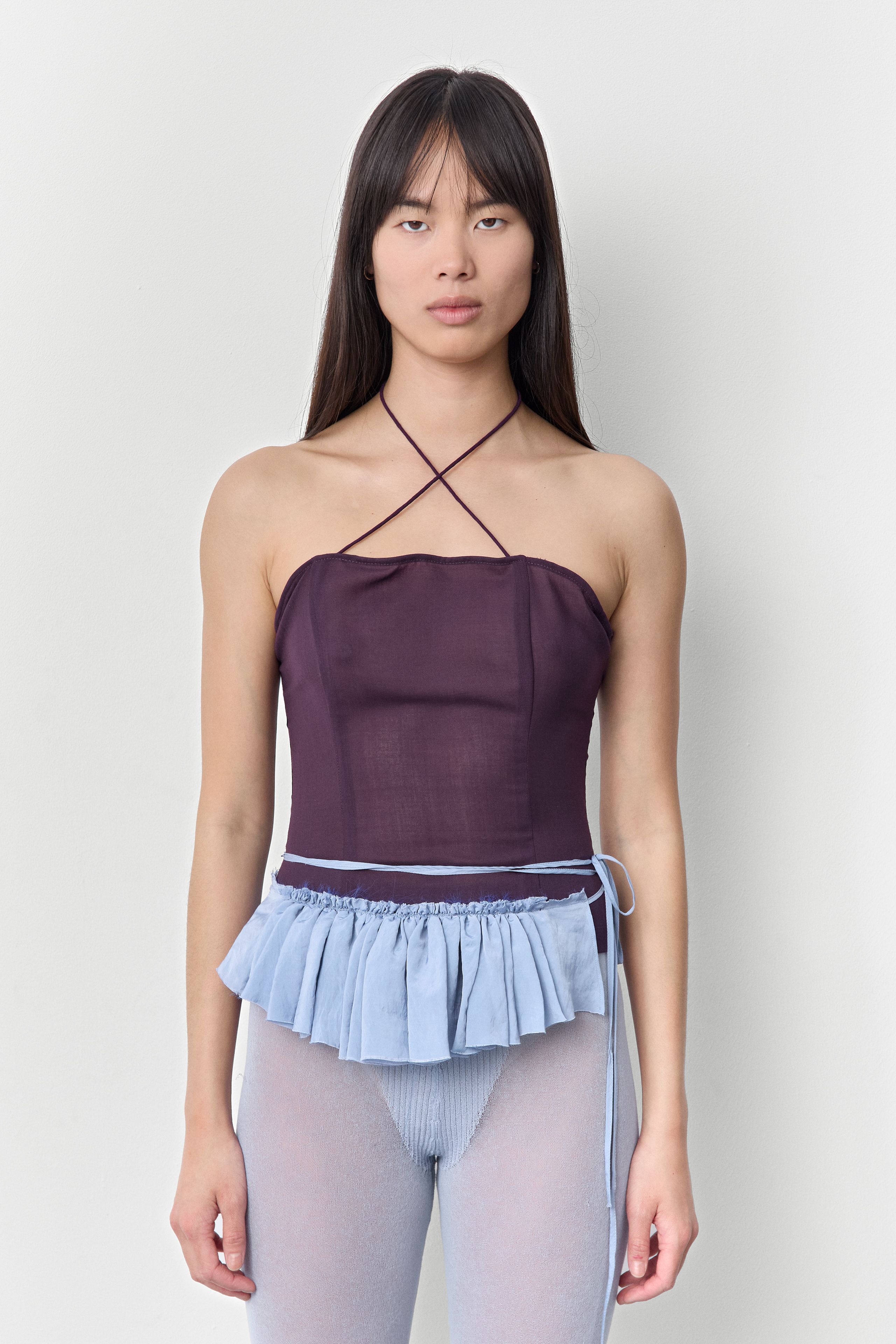 Vanny Lavander Ruffle | Miista | Designed & Handmade in Europe