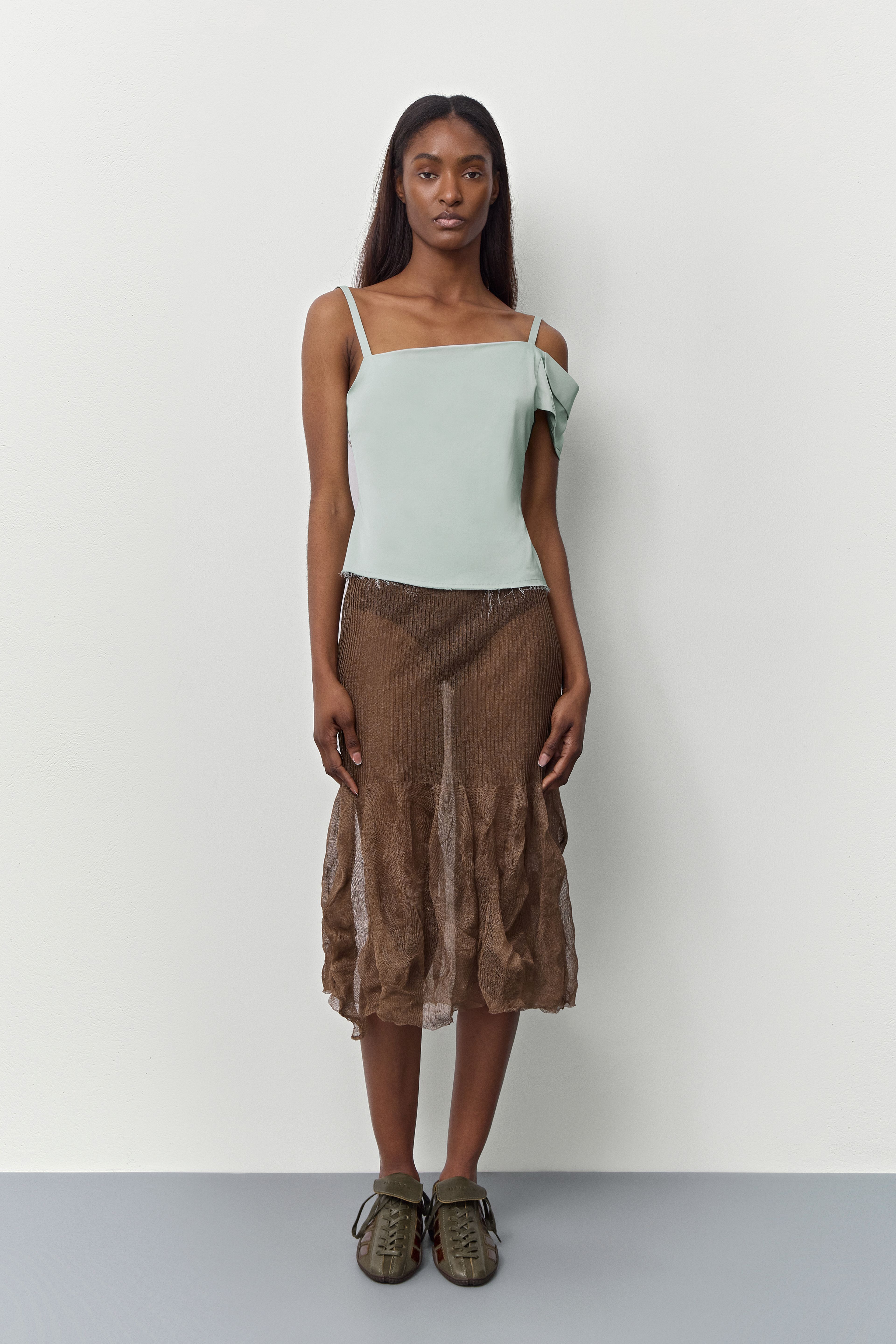 Blazie Mint Top | Miista | Designed & Handmade in Europe