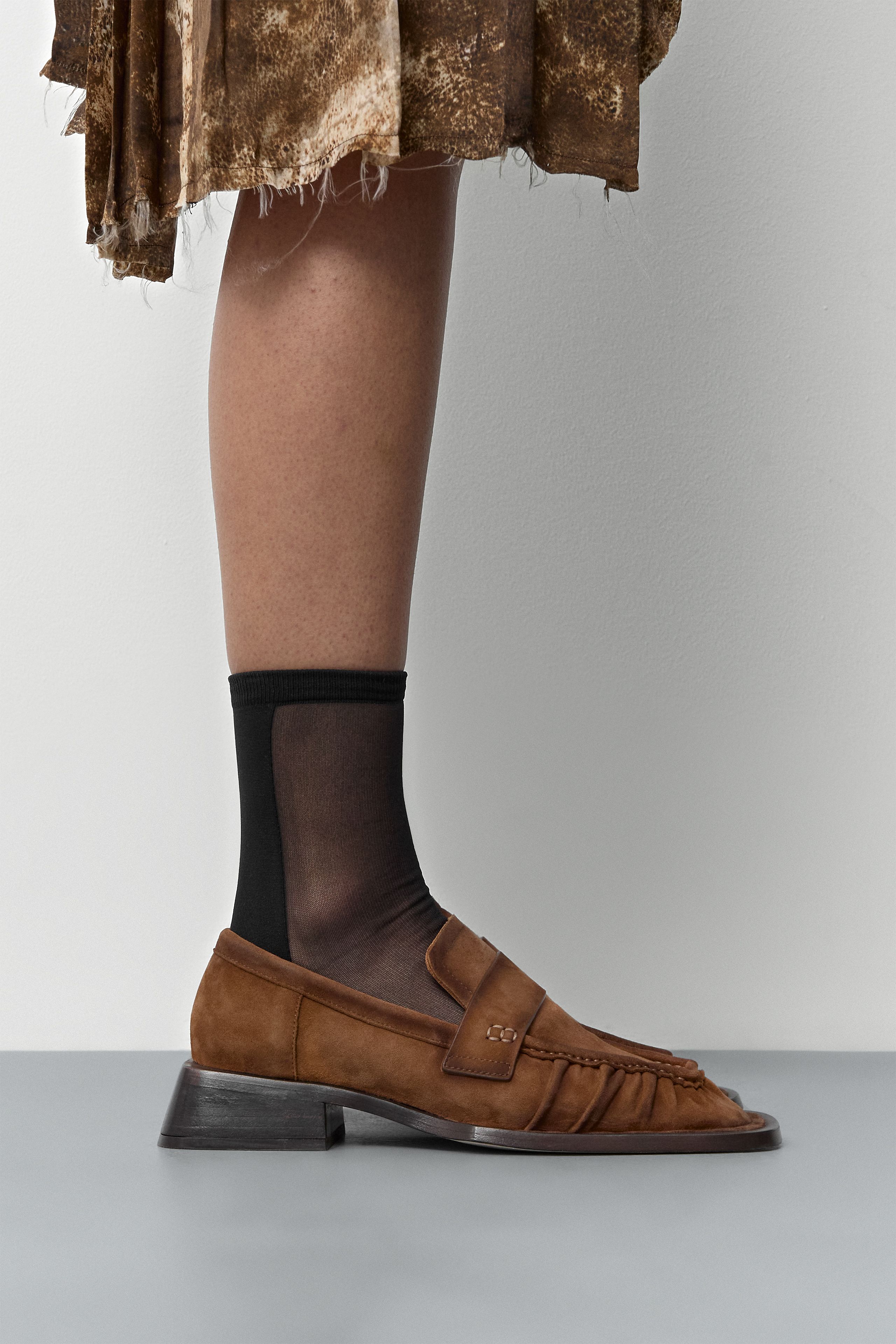 Airi Loafers - Tan Suede Leather | Miista