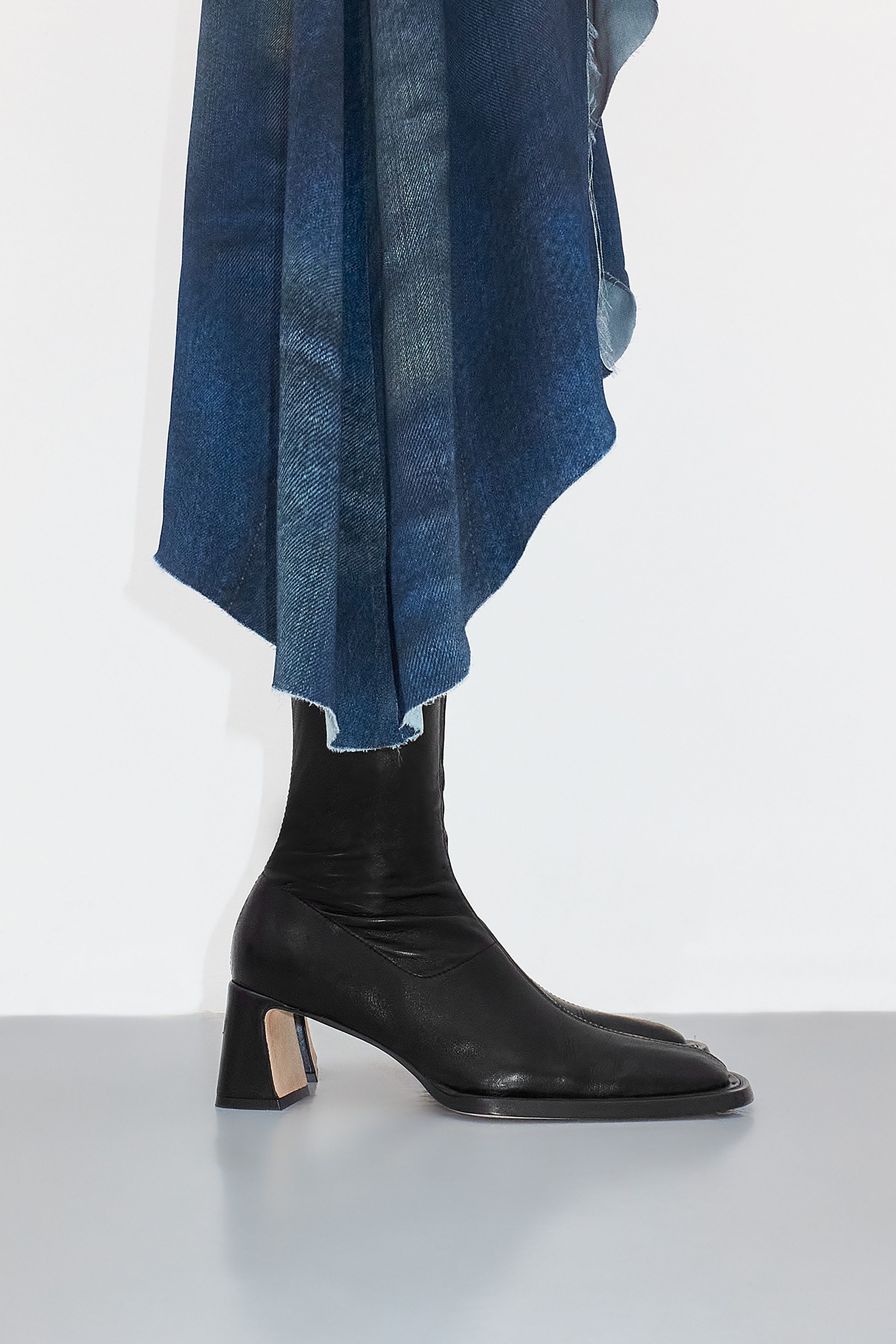 【関税込み】Miista ブラック Chastity ストレッチ ブーツ Chasity Black Stretch Boots | Miista