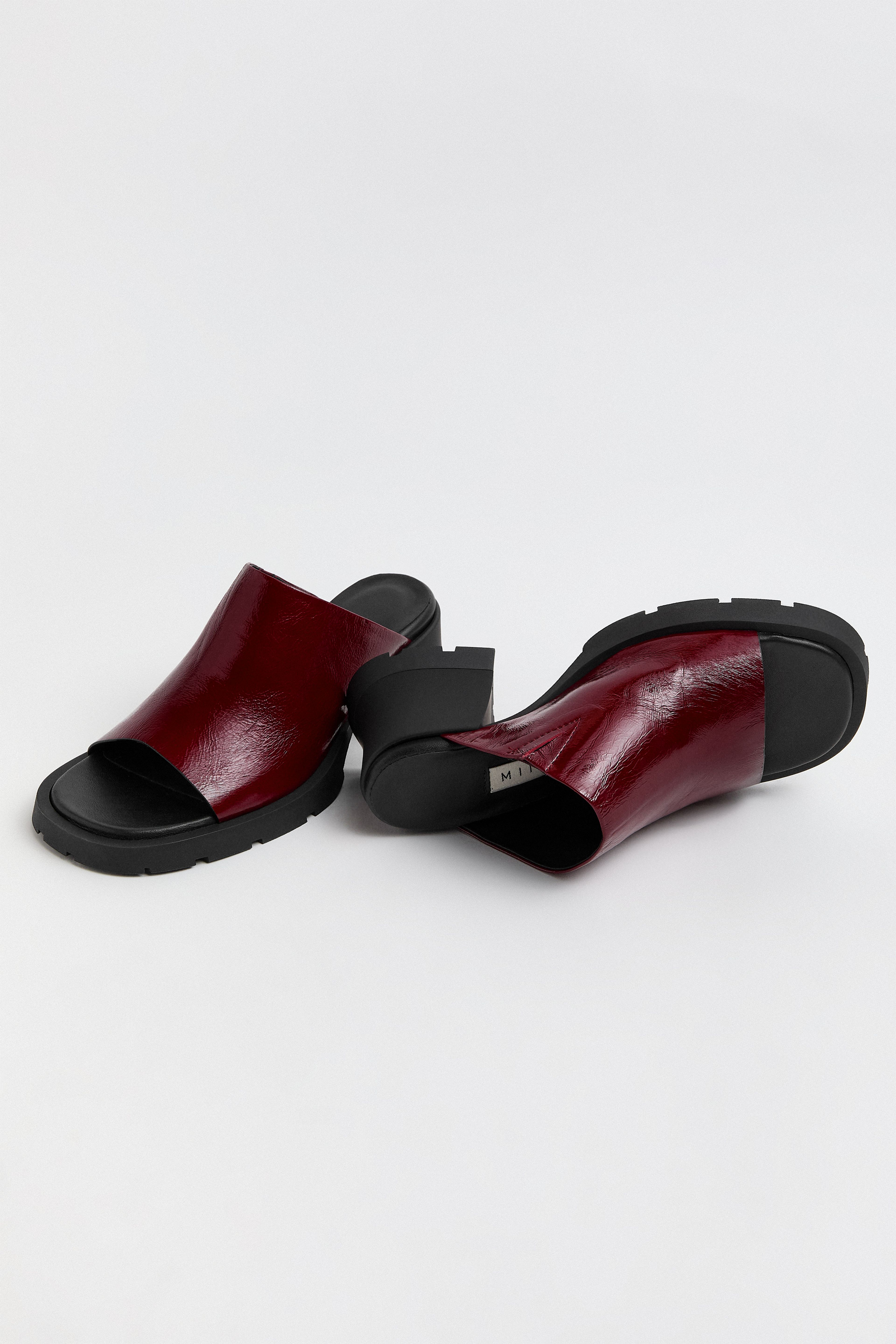 Ini Burgundy Sandals | Miista | Designed & Handmade in Europe
