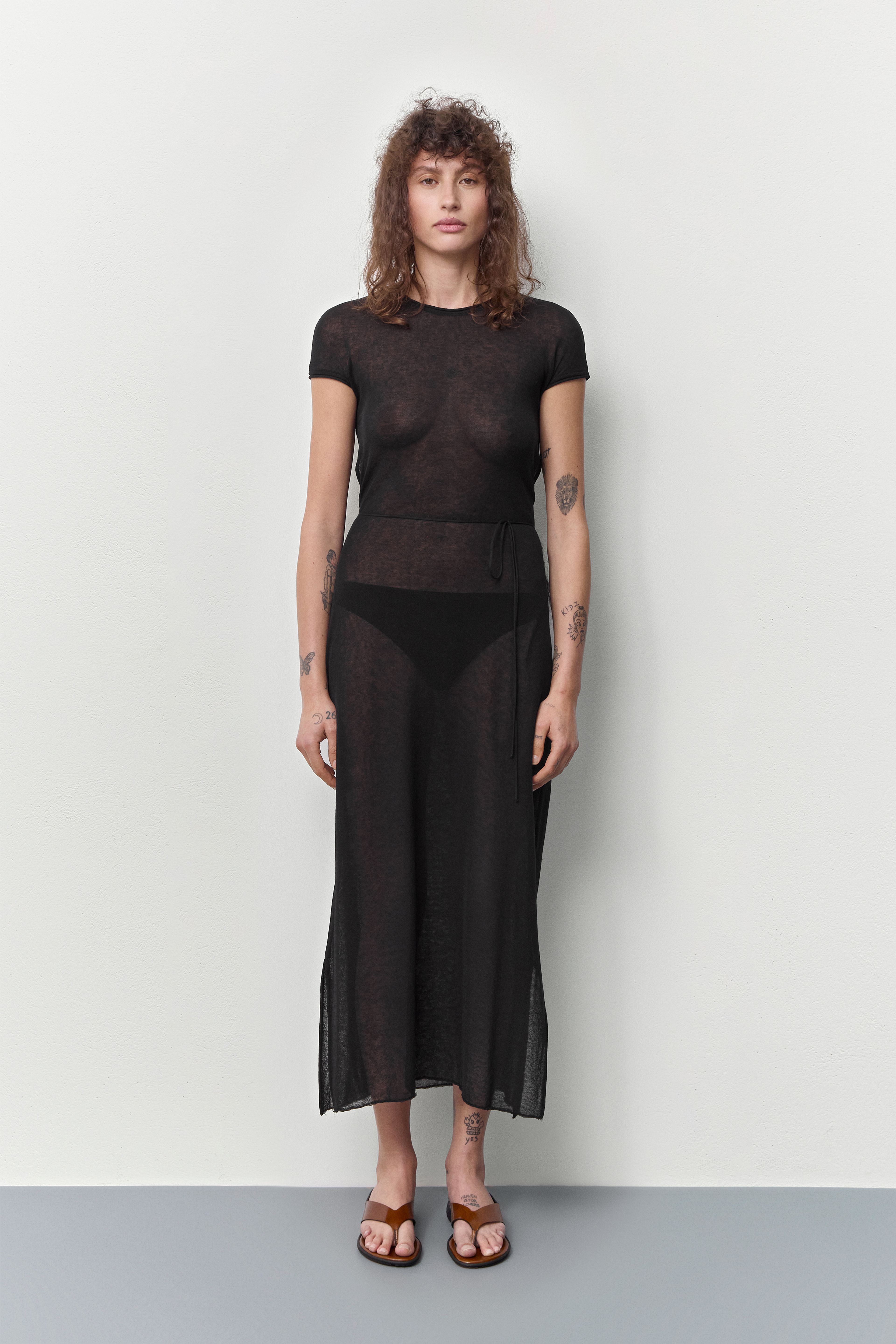 Punet Tan Thonge Flat Sandals | Miista | Designed & Handmade in Europe