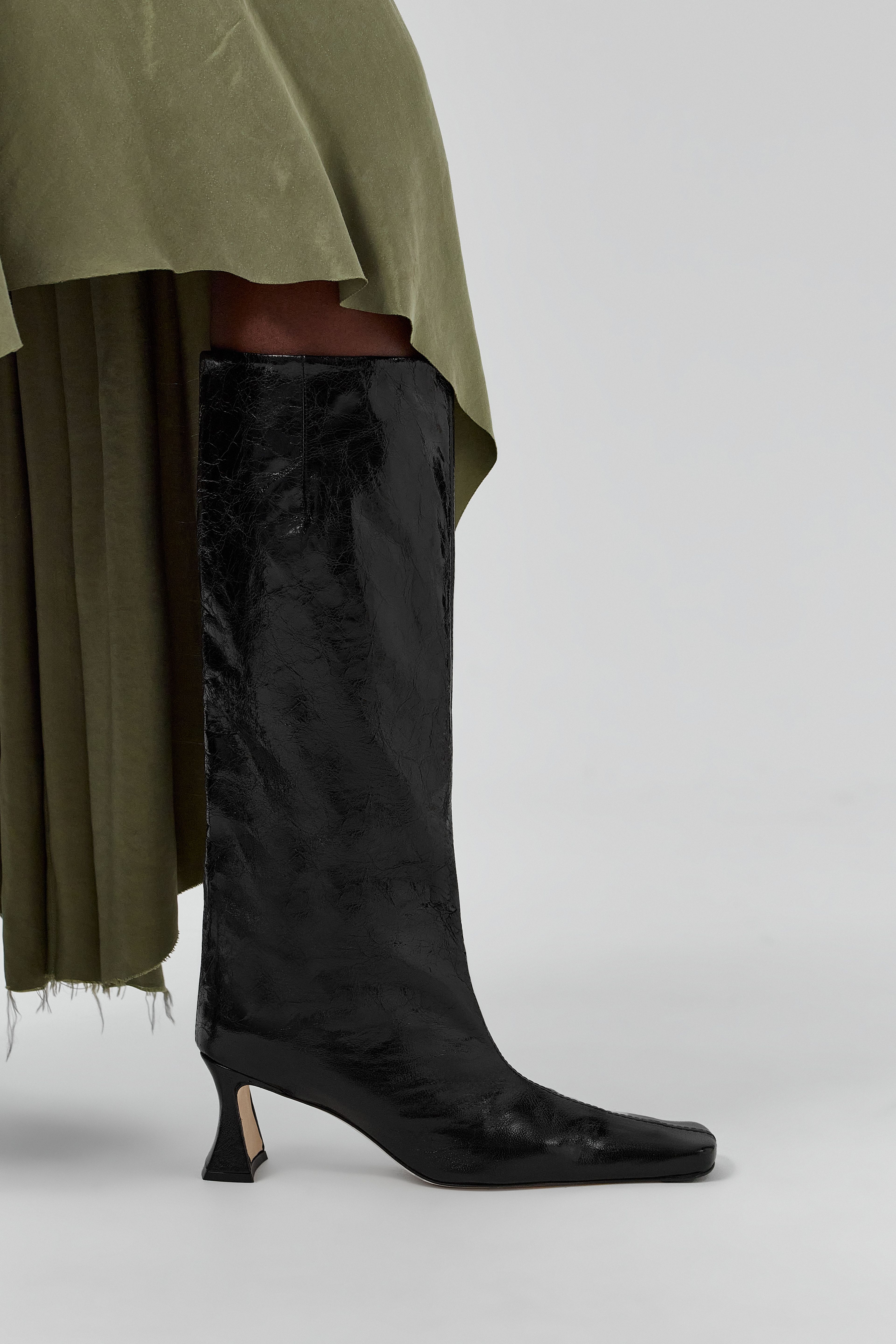 Bluma Black Tall Boots | Miista | Designed & Handmade in Europe