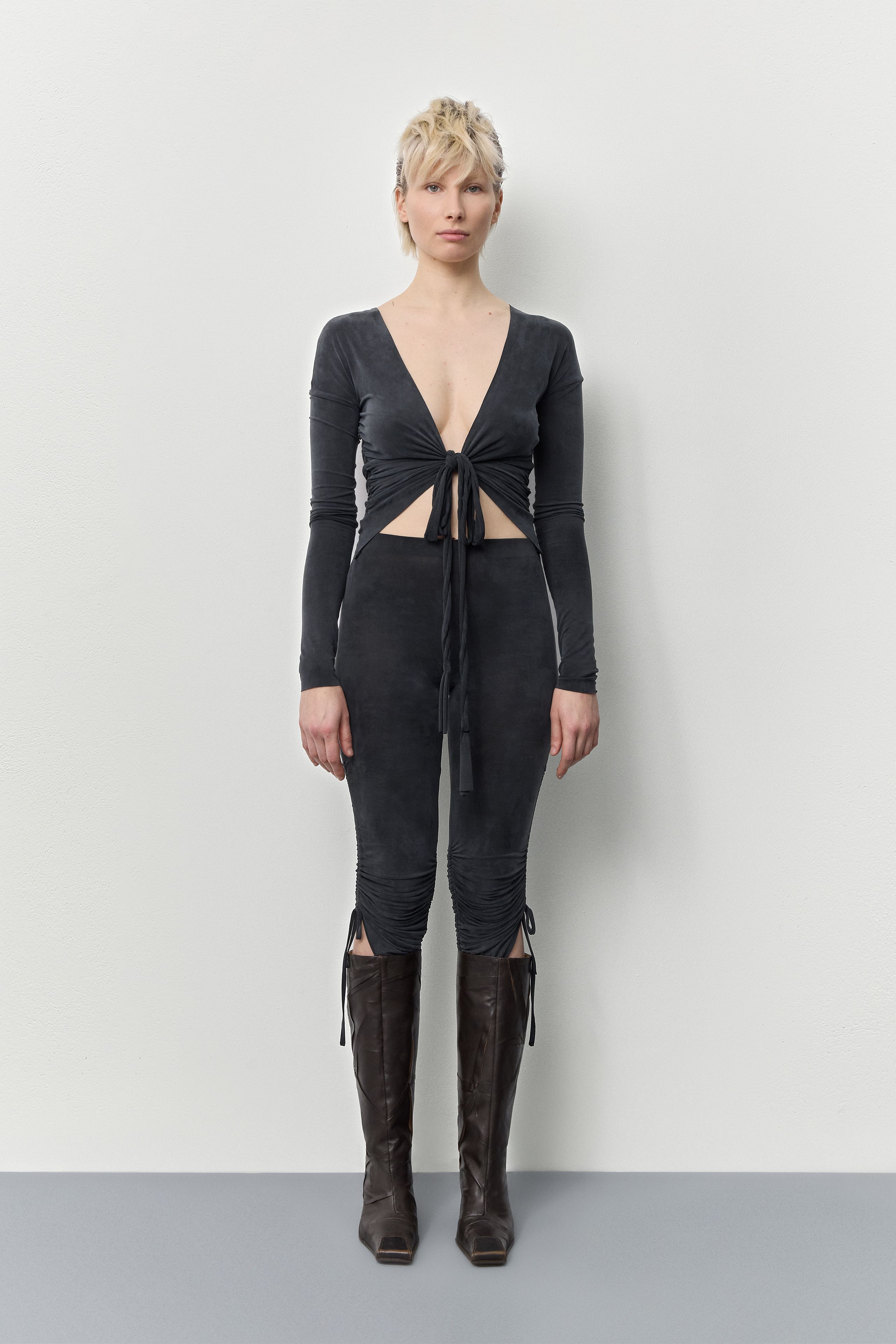 Ayleen Brown Tall Boots | Miista | Designed & Handmade in Europe