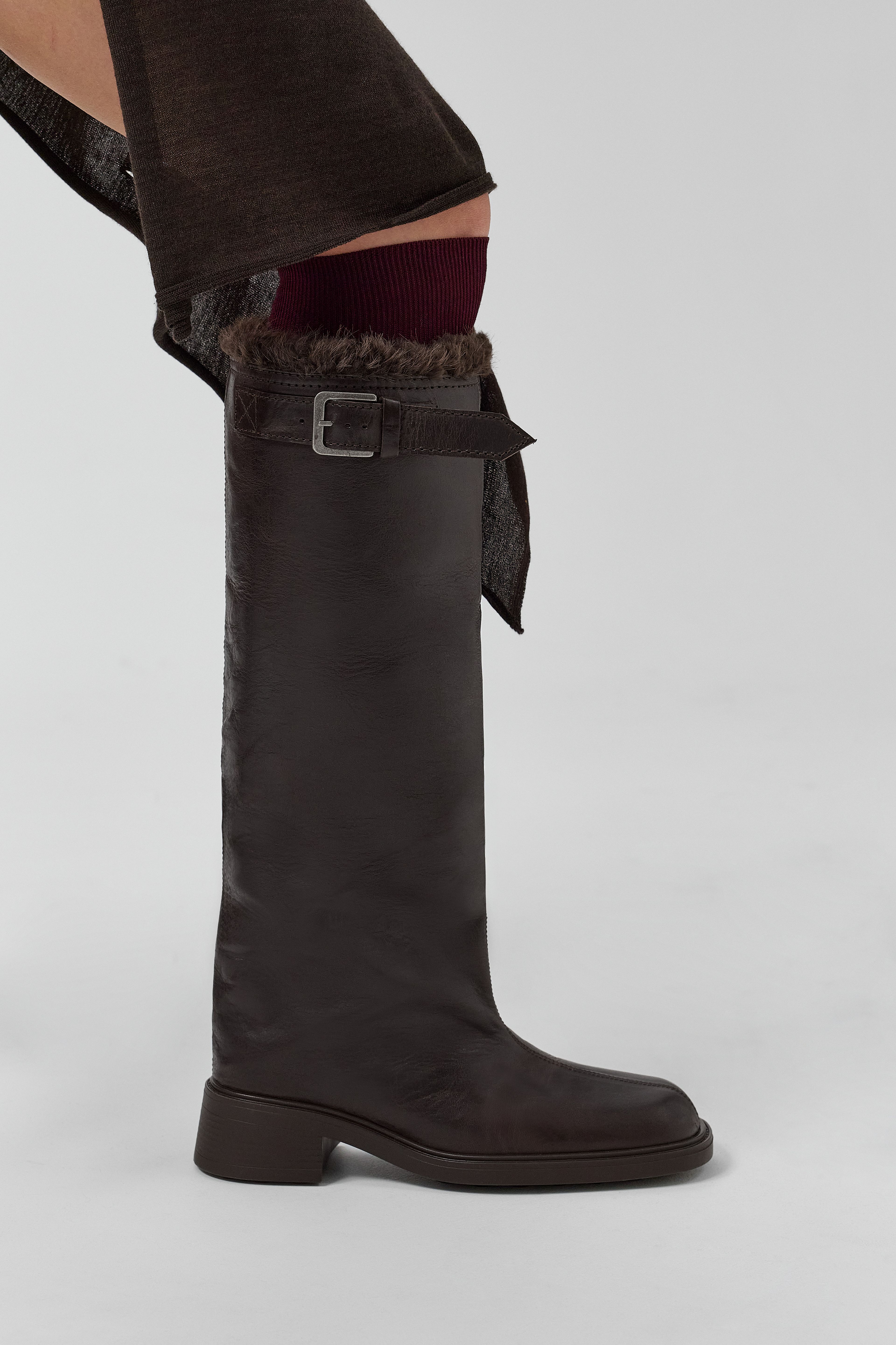 Roos Boots - Brown Leather | Miista | Designed & Handmade in Europe