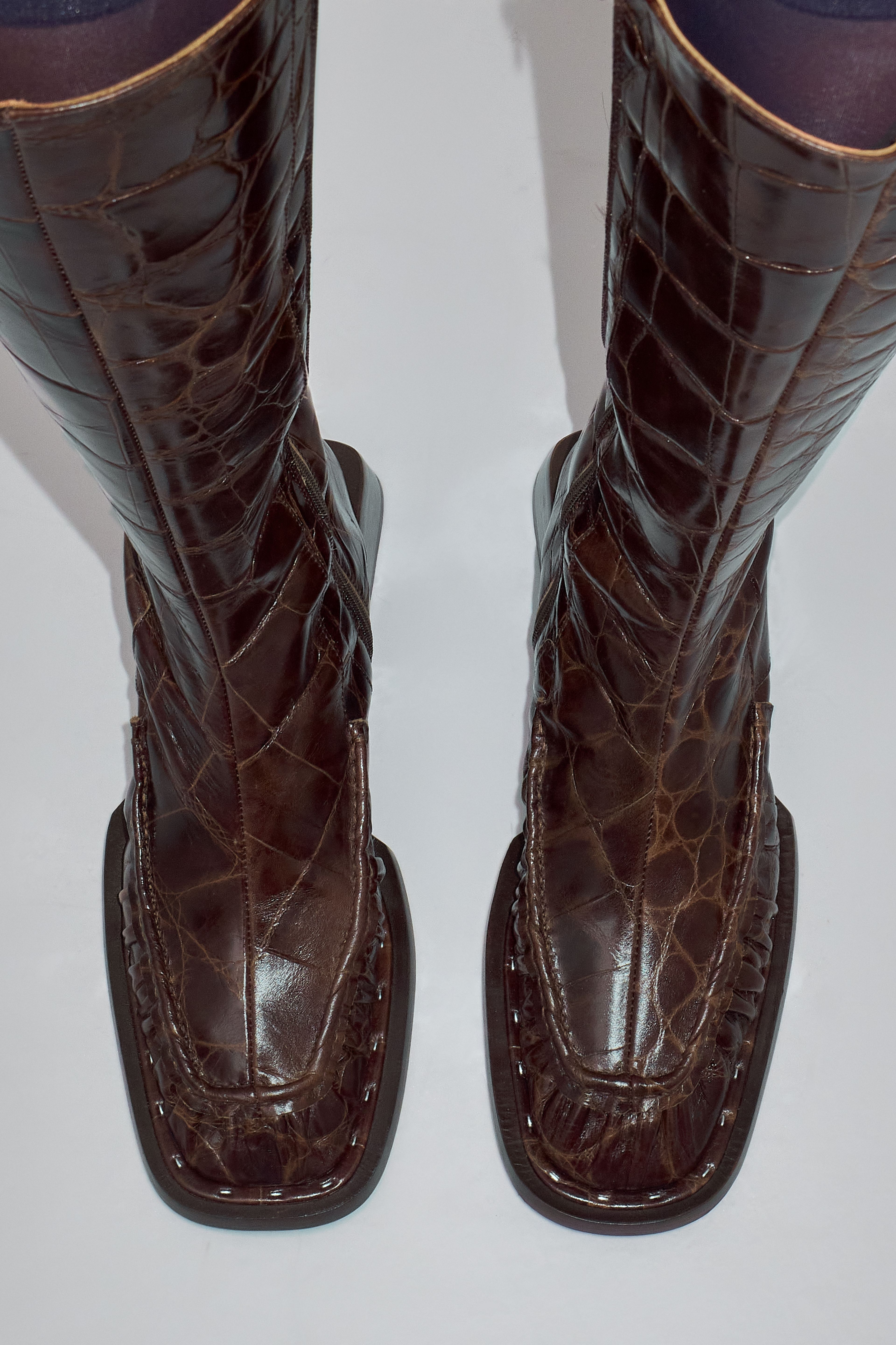 Pats Brown Coco Tall Boots | Designed & Handmade in Europe