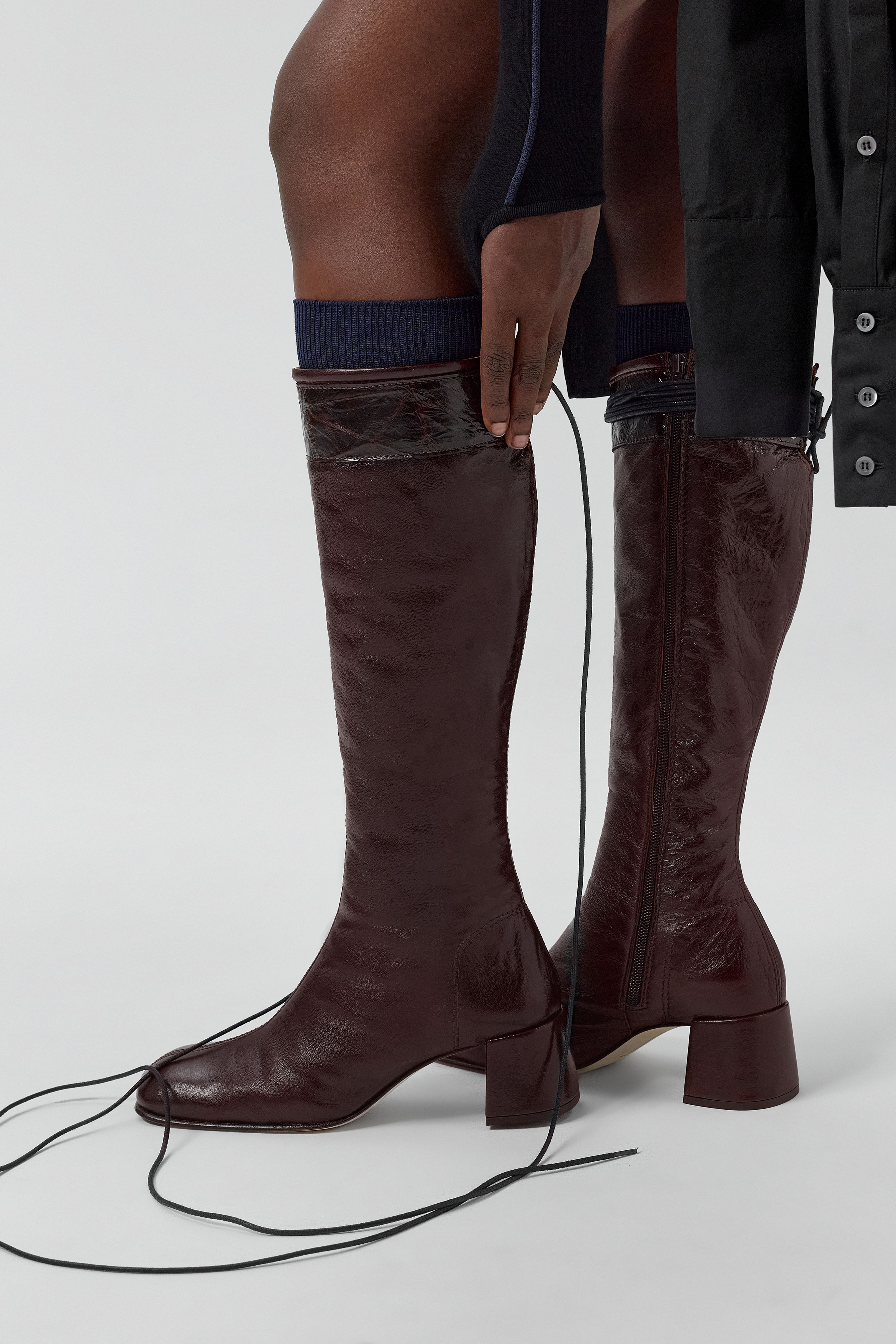 Saura Boots - Brown Leather | Miista | Designed & Handmade in Europe