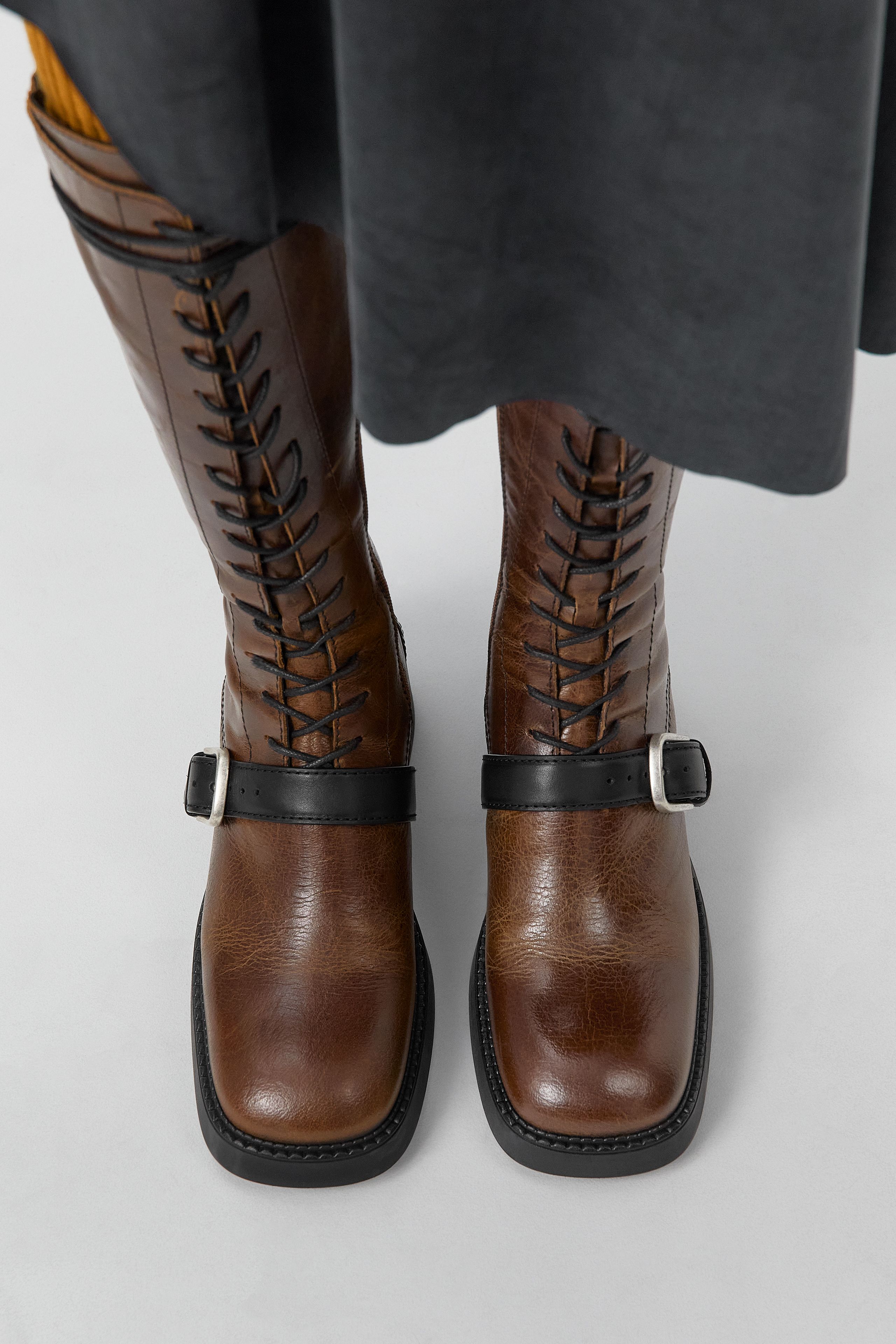 Iwona Boots - Tan Leather | Miista | Designed & Handmade in Europe
