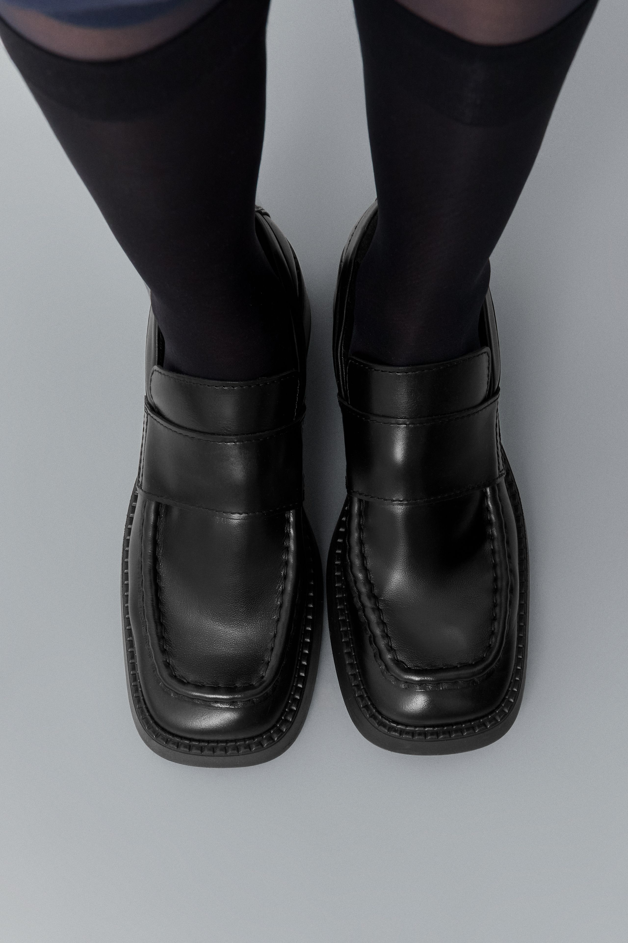Karina Loafers - Black Leather | Miista
