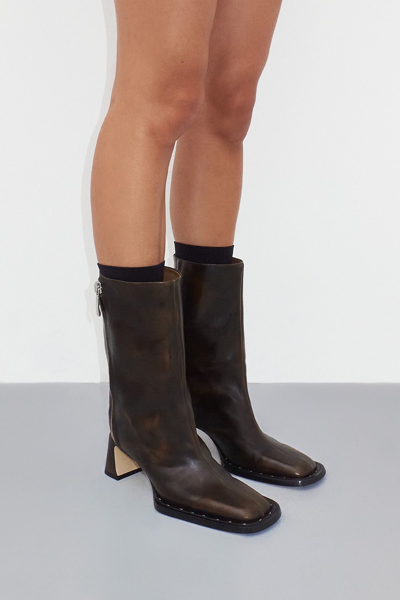 【関税込み】Miista ブラウン Raleigh ブーツ SALE BOOTS | Miista