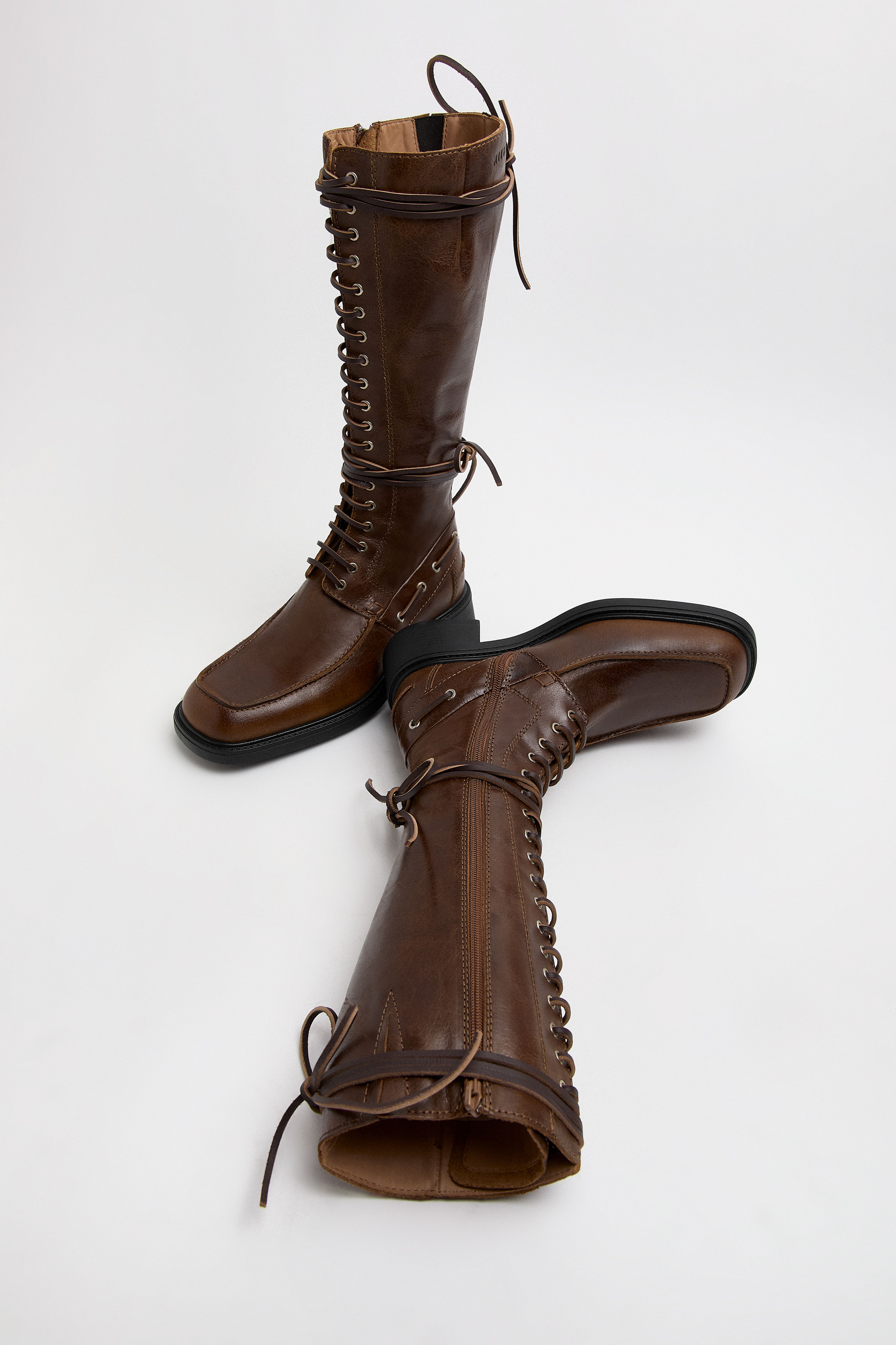 Sanne Boots - Tan Leather | Miista | Designed & Handmade in Europe