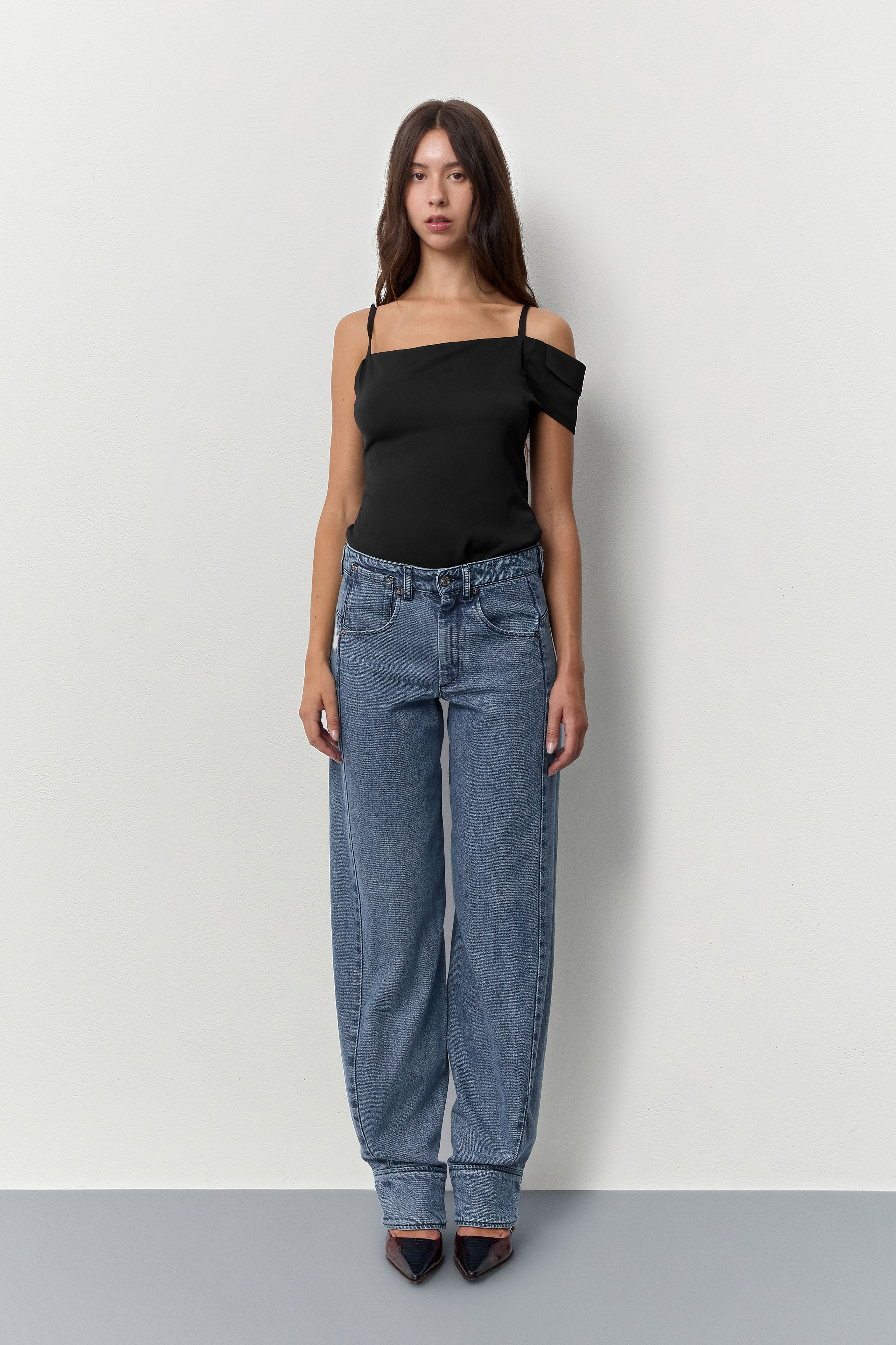 Onda Blue Denim Jeans | Miista | Designed & Handmade in Europe
